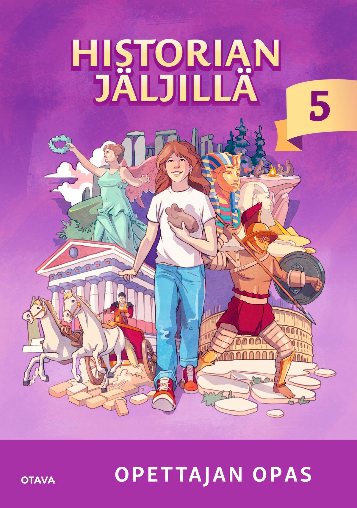 Teemu Einola & Outi Hirvelä & Joonas Karonen & Annika Nieminen & Mari Silvennoinen : Historian jäljillä 5 opettajan opas