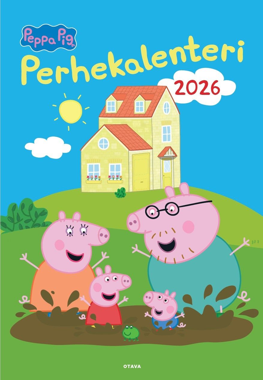 Pipsa Possu perhekalenteri 2026