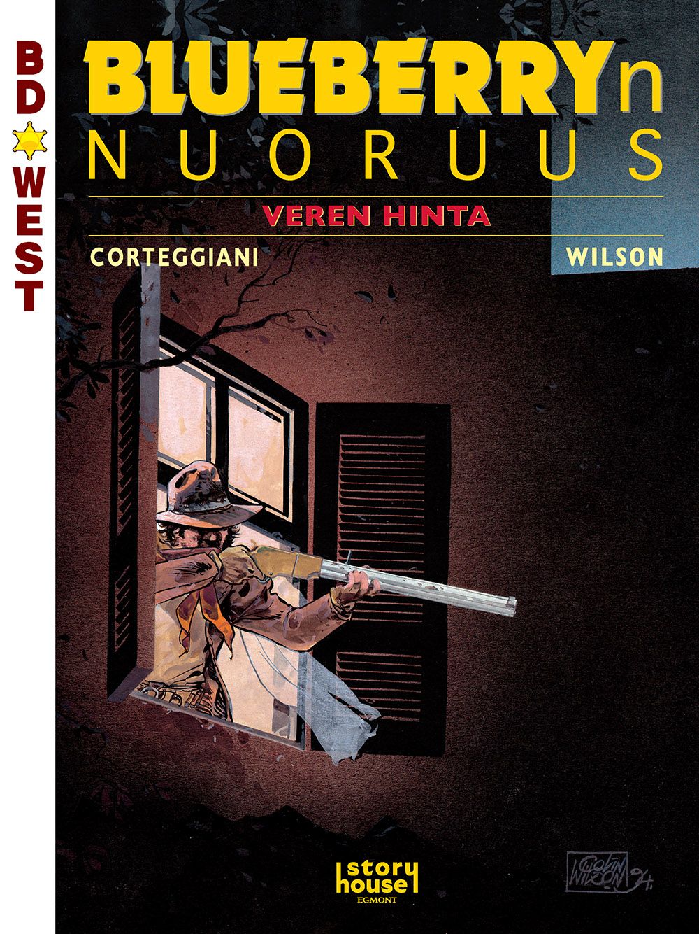 Francois Corteggiani : Blueberryn nuoruus: Veren hinta
