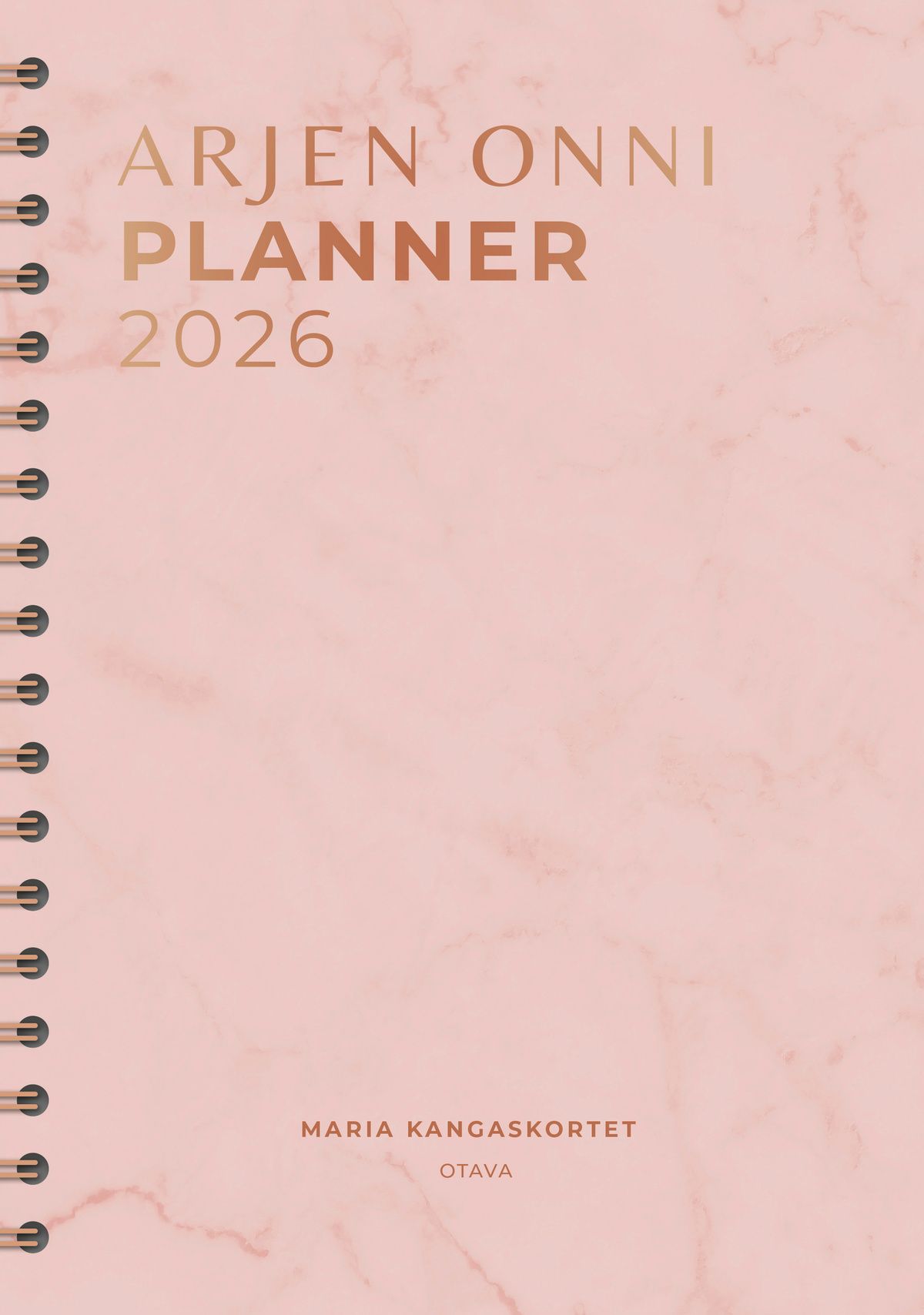 Maria Kangaskortet : Arjen onni Planner 2026