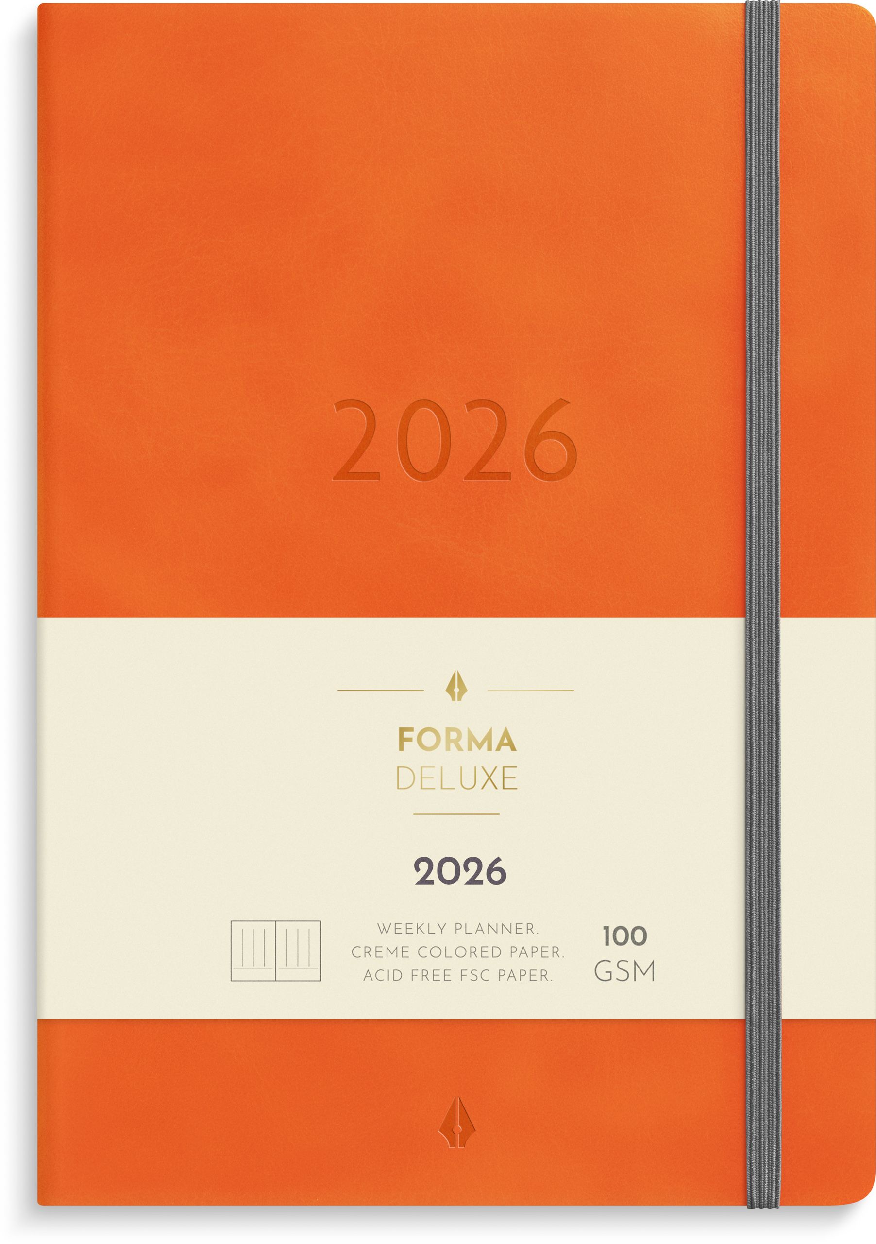 Business Forma Deluxe oranssi 2026