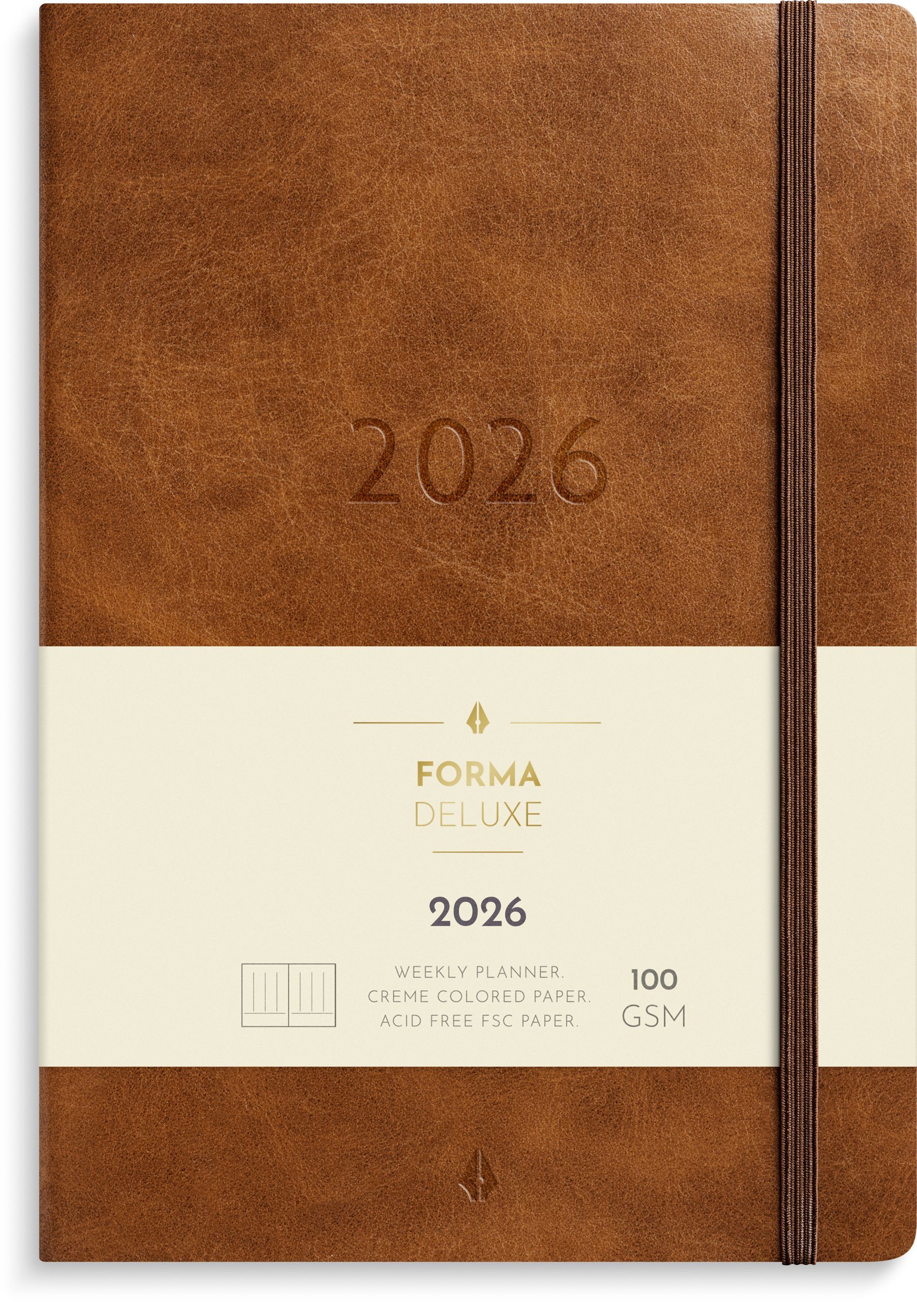 Business Forma Deluxe ruskea 2026