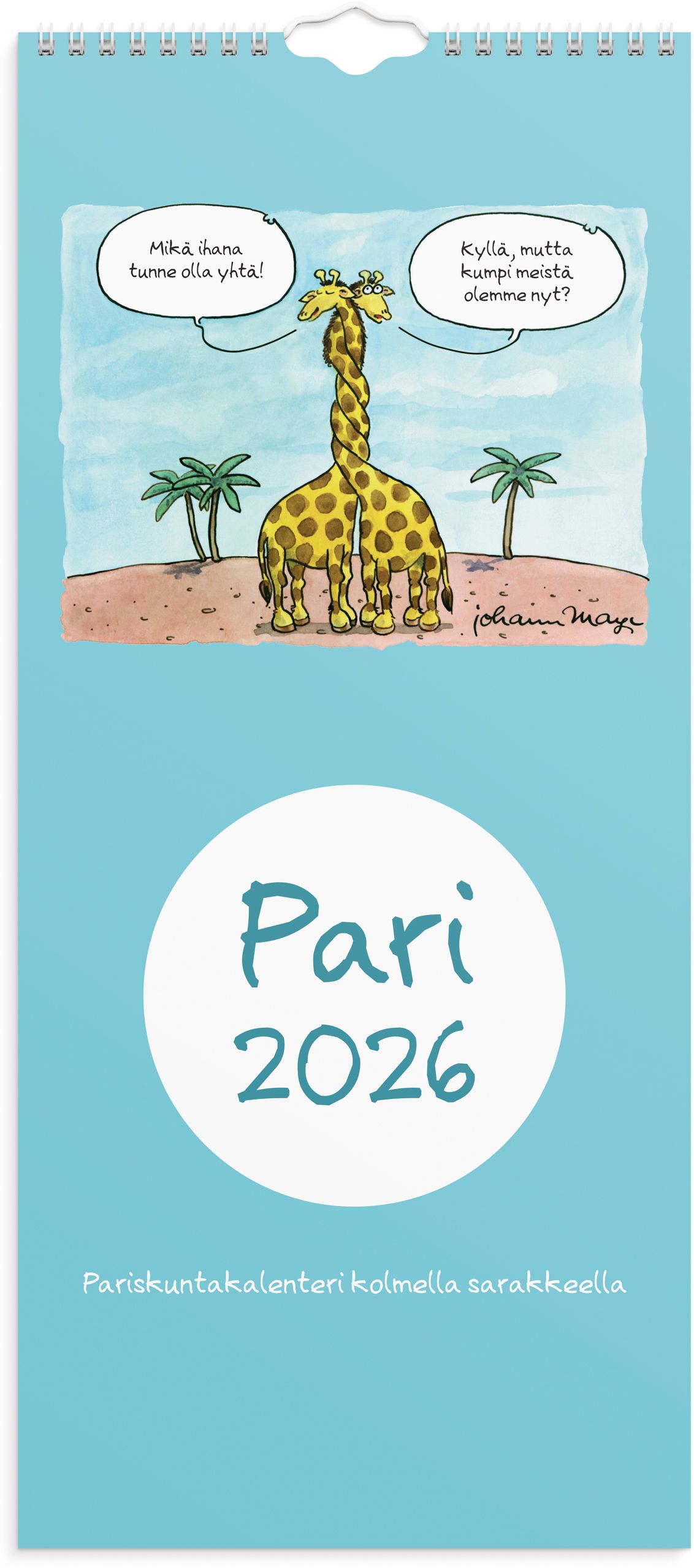 Pariskuntakalenteri 2026