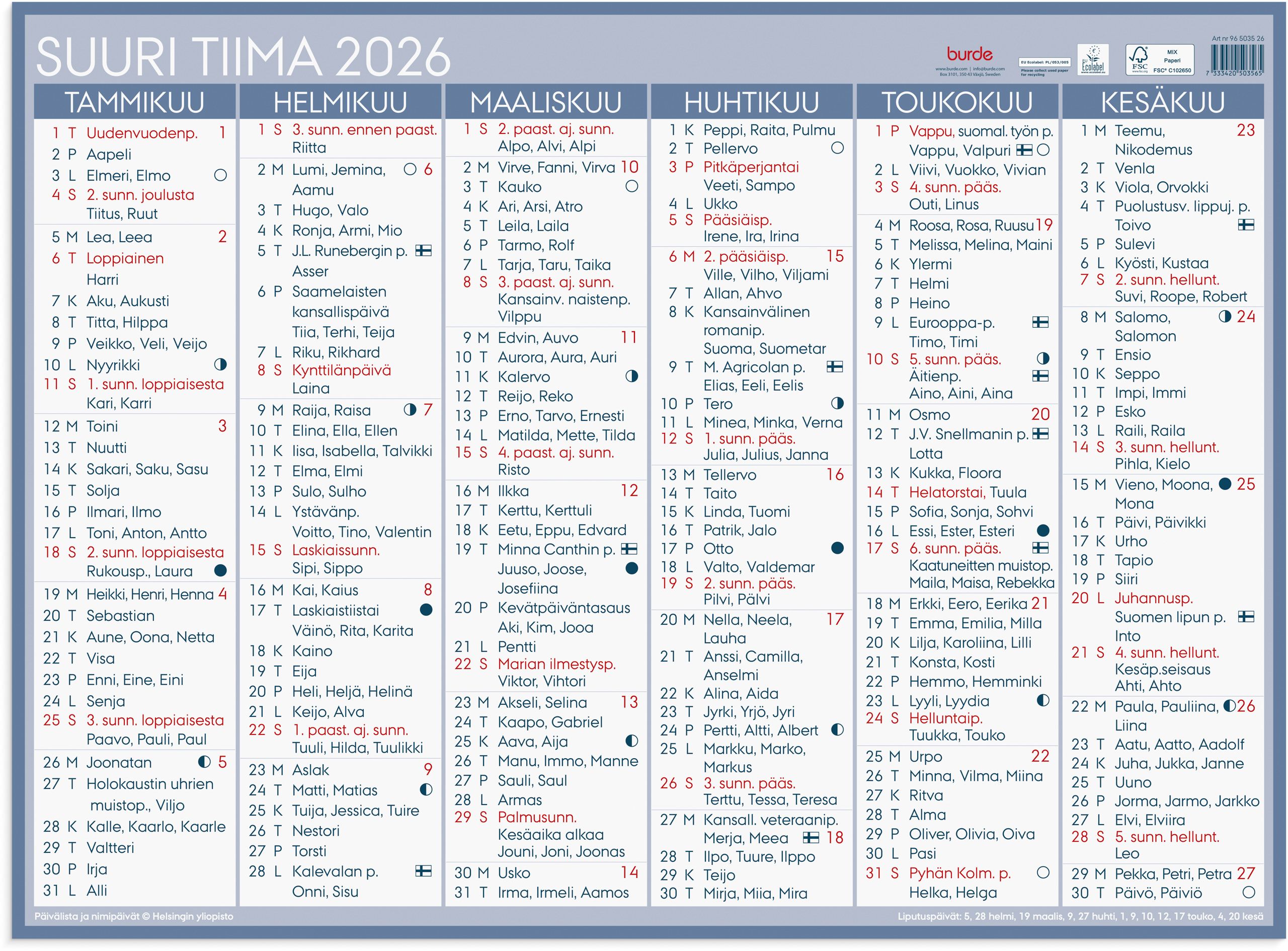 Suuri Tiima 2026