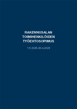 Rakennusalan toimihenkilöiden työehtosopimus 1.5.2025-30.4.2028