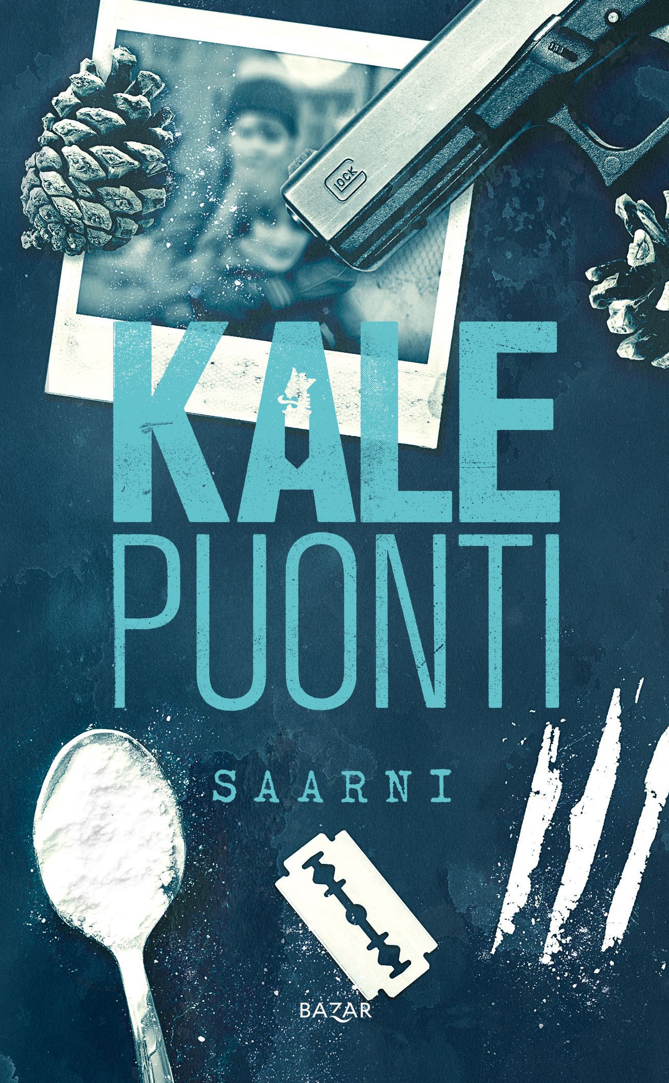 Kirjailijan Kale Puonti käytetty kirja Saarni (ERINOMAINEN)