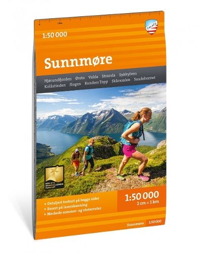Turkart Sunnmøre 1:50 000