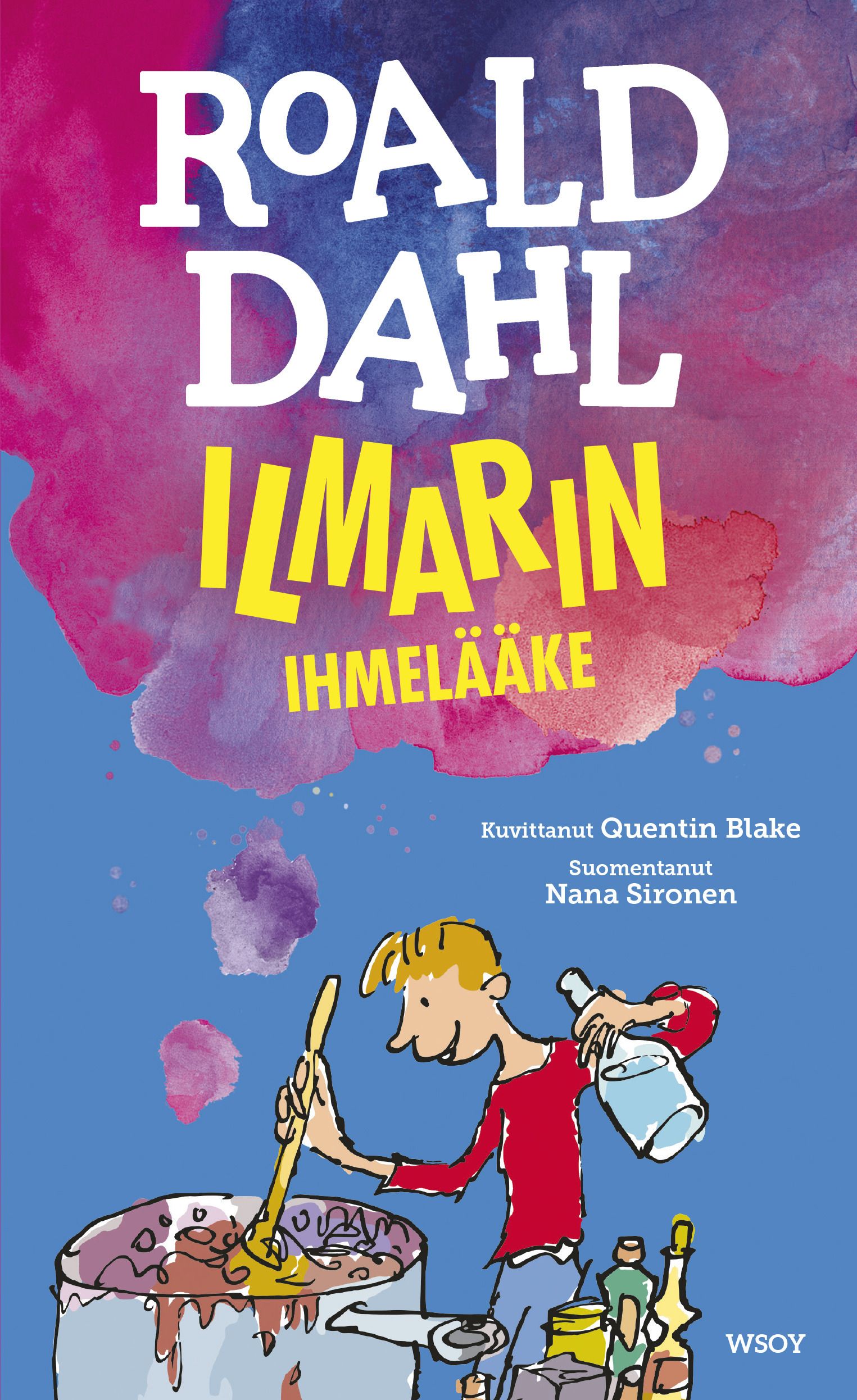 Kirjailijan Roald Dahl käytetty kirja Ilmarin ihmelääke