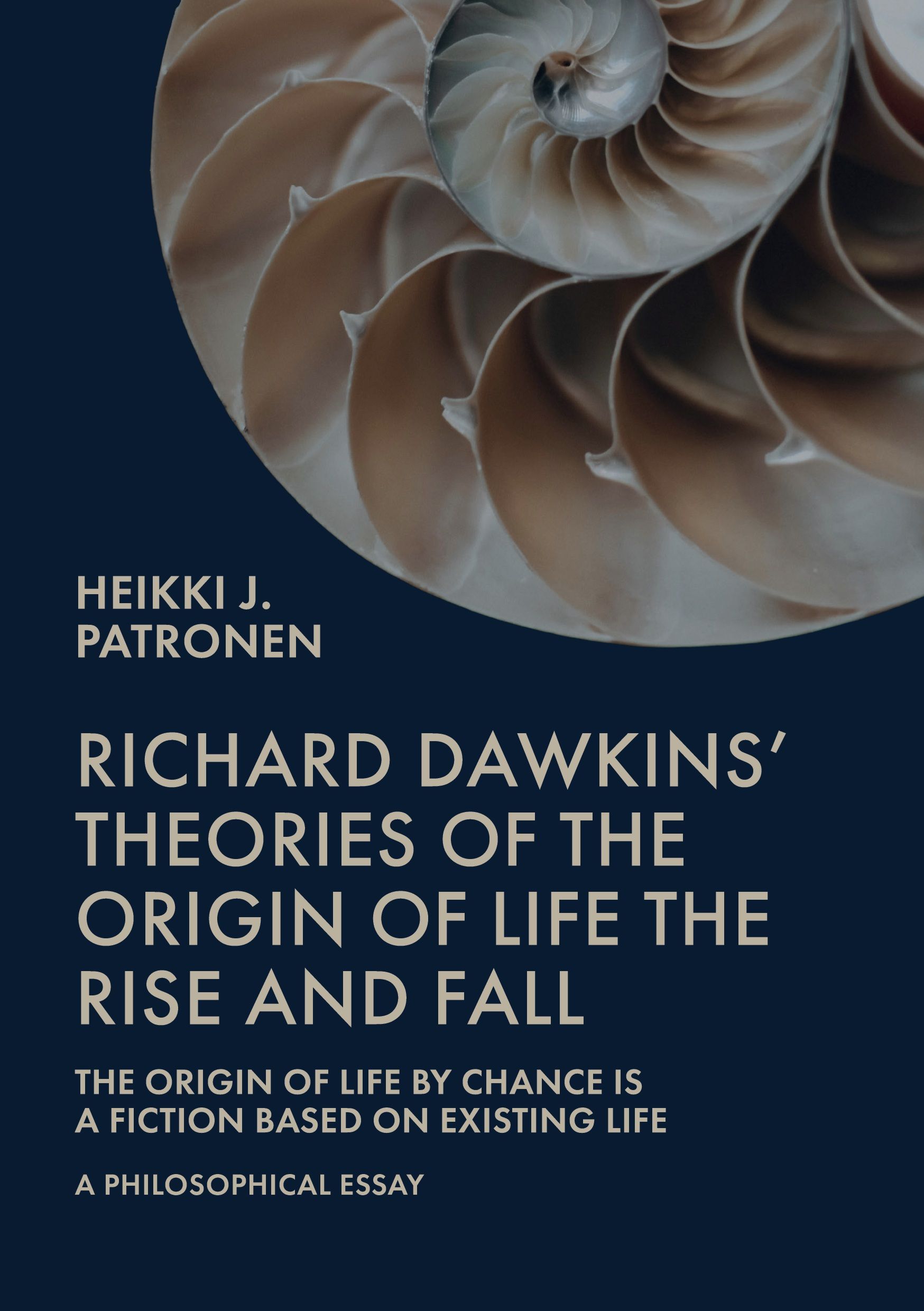 Heikki Patronen : Richard Dawkins' theories of the origin of life