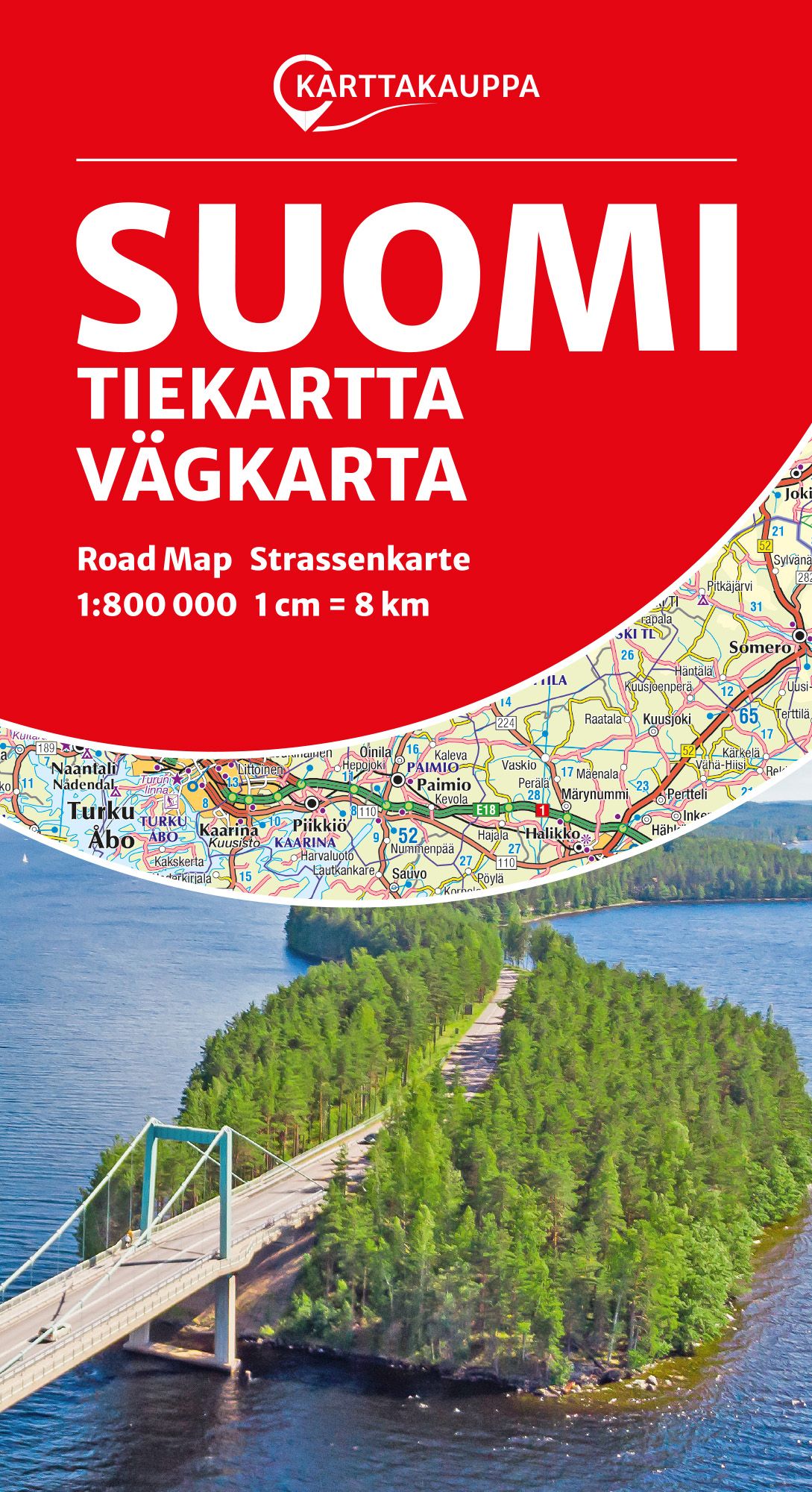 Suomi tiekartta