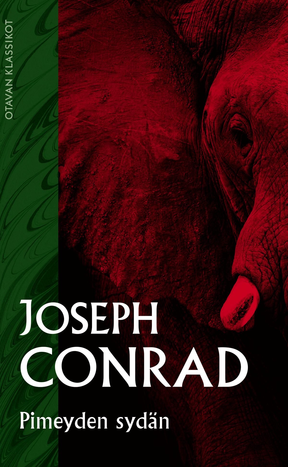 Kirjailijan Joseph Conrad käytetty kirja Pimeyden sydän