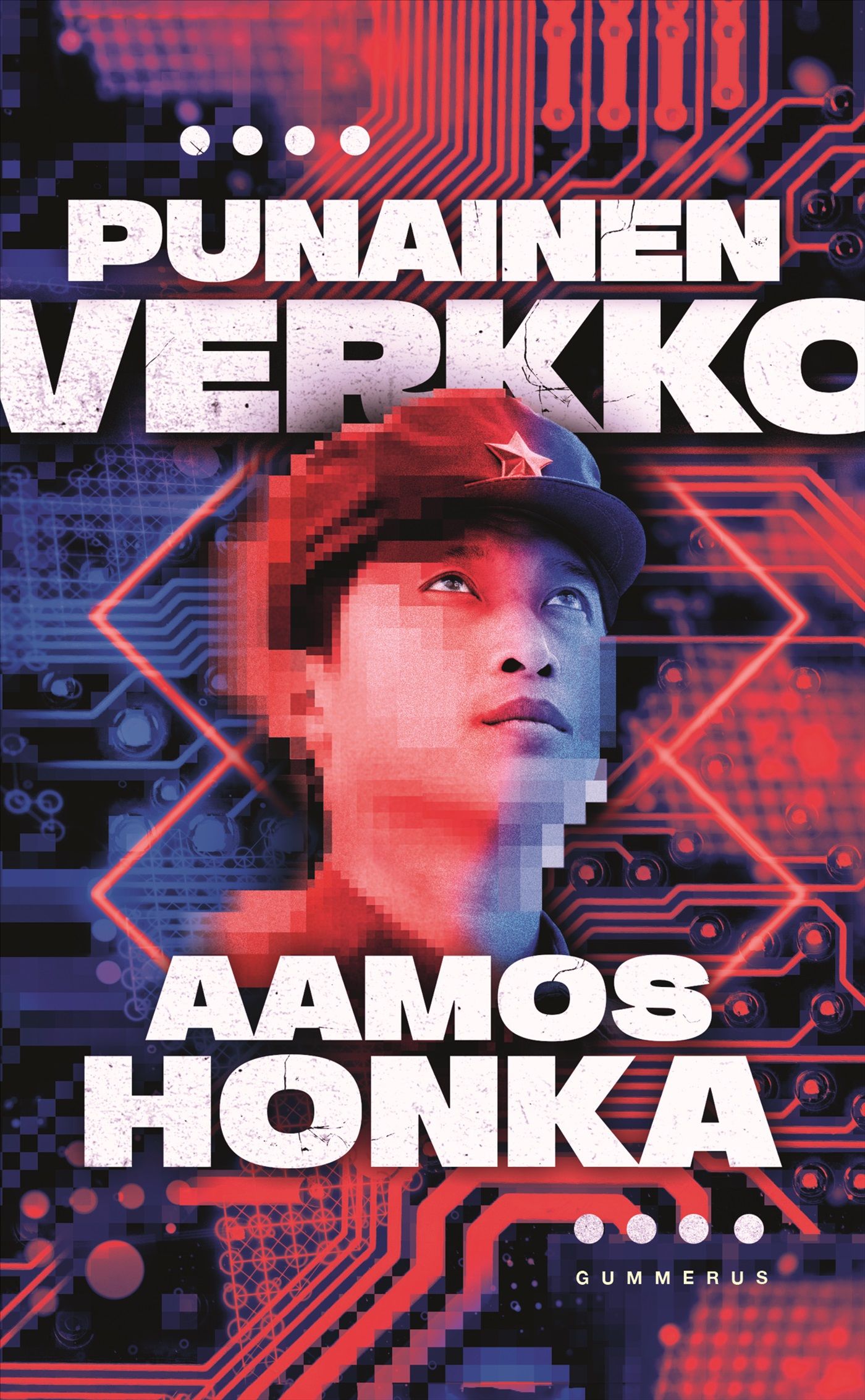 Kirjailijan Aamos Honka uusi kirja Punainen verkko