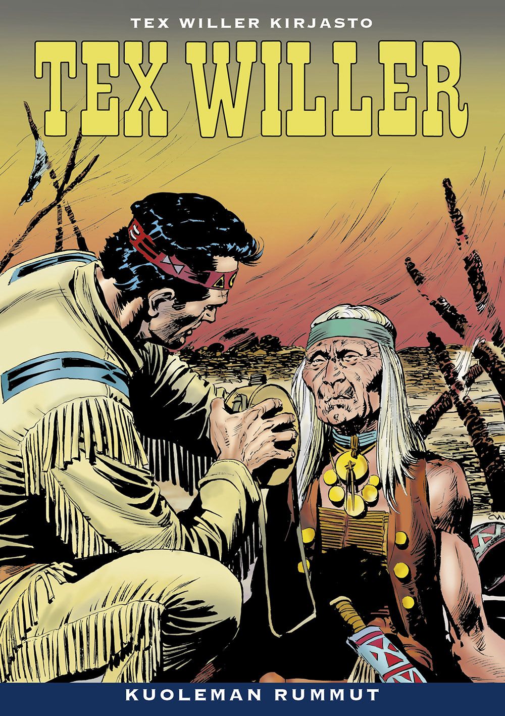 Gianluigi Bonelli : Tex Willer Kirjasto 84: Kuoleman rummut