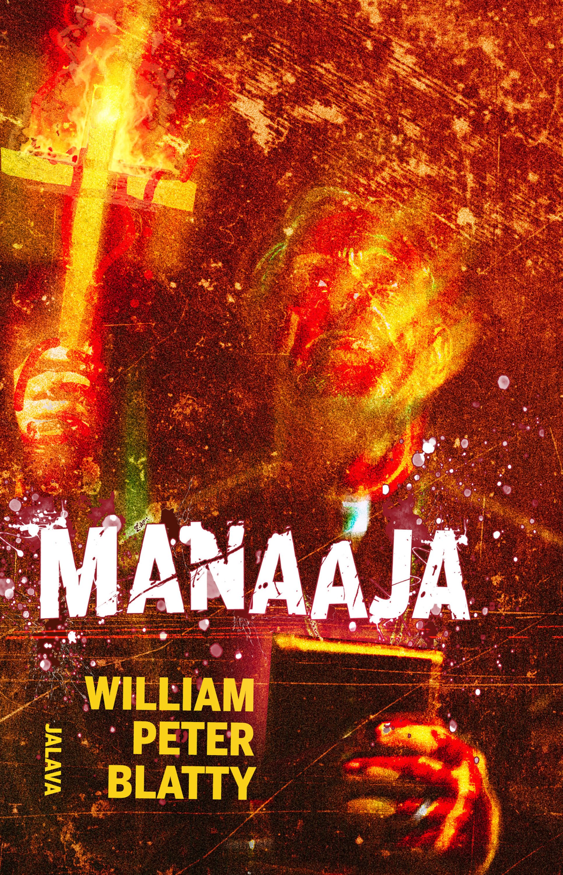 Kirjailijan William Peter Blatty käytetty kirja Manaaja