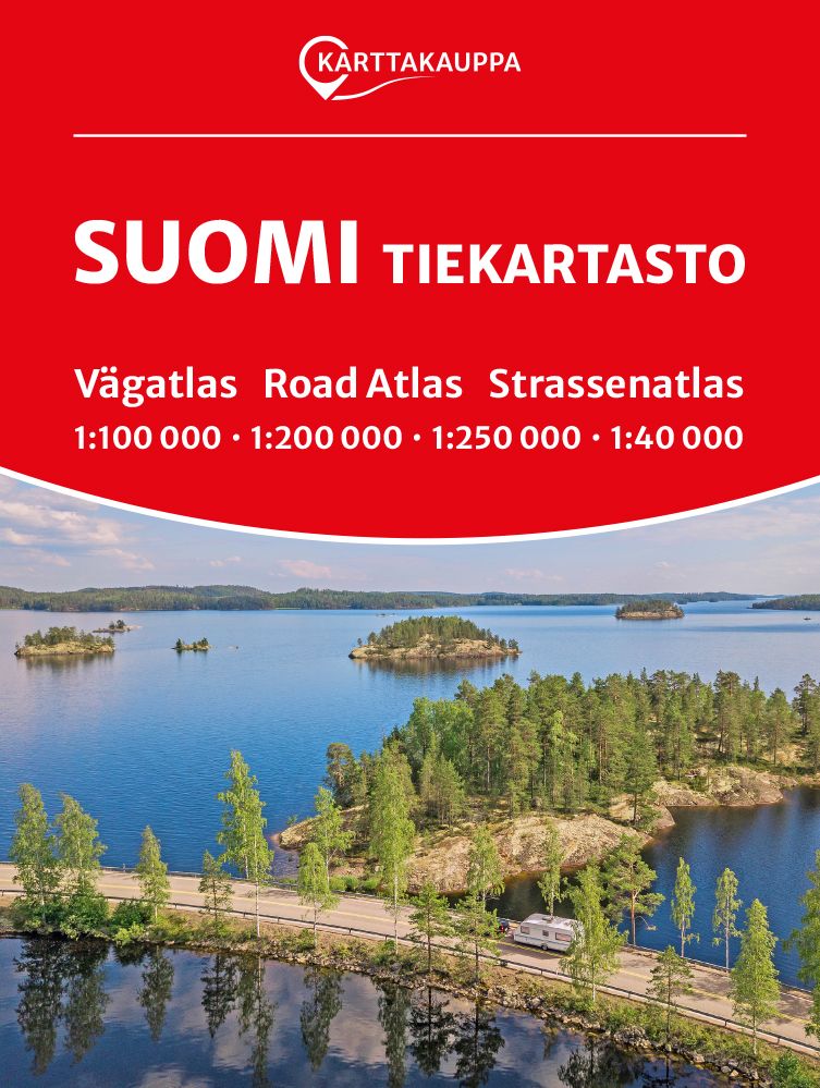 Suomi Tiekartasto