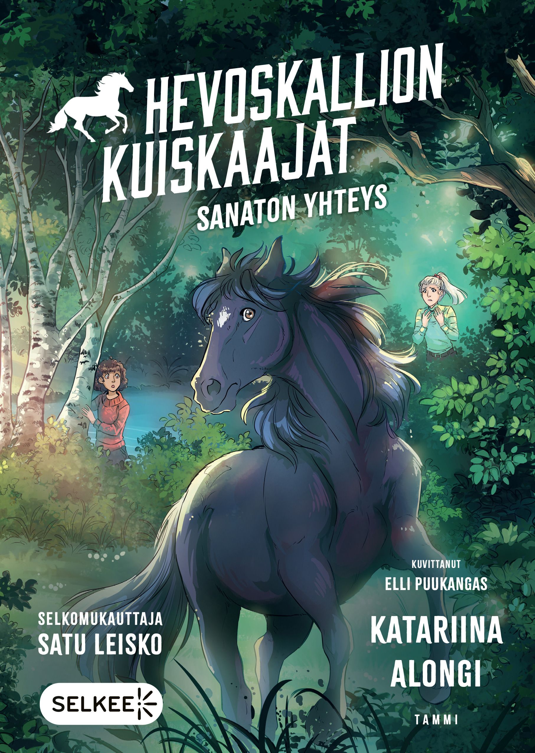 Katariina Alongi : Sanaton yhteys (selkokirja)