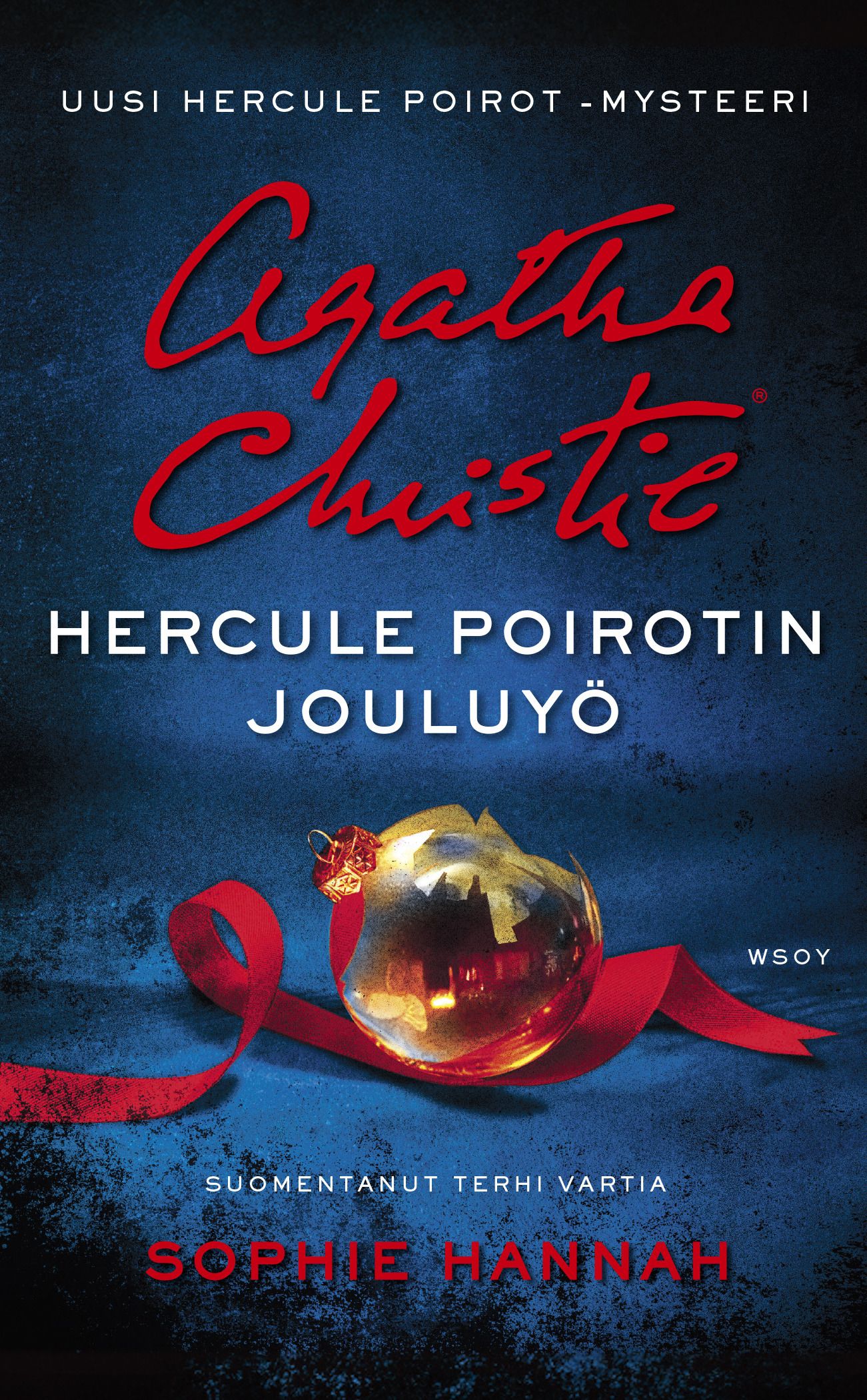 Kirjailijan Sophie Hannah käytetty kirja Hercule Poirotin jouluyö