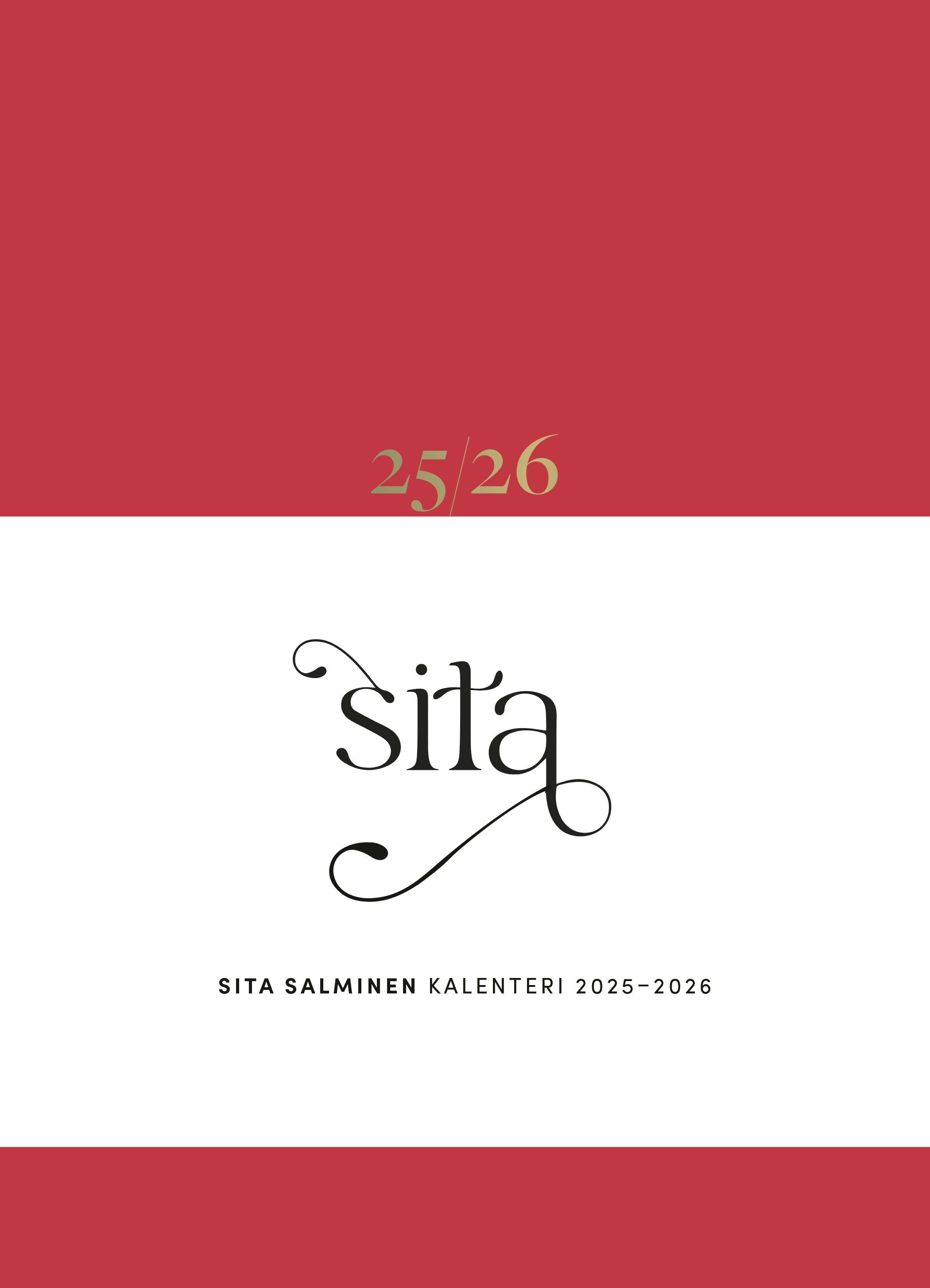 Sita Salminen : Sitan kalenteri 2025–2026