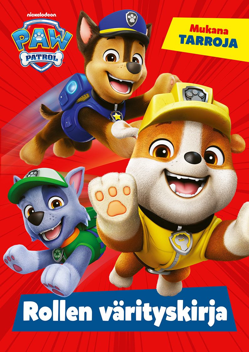 Ryhmä Hau - Paw Patrol Rollen värityskirja
