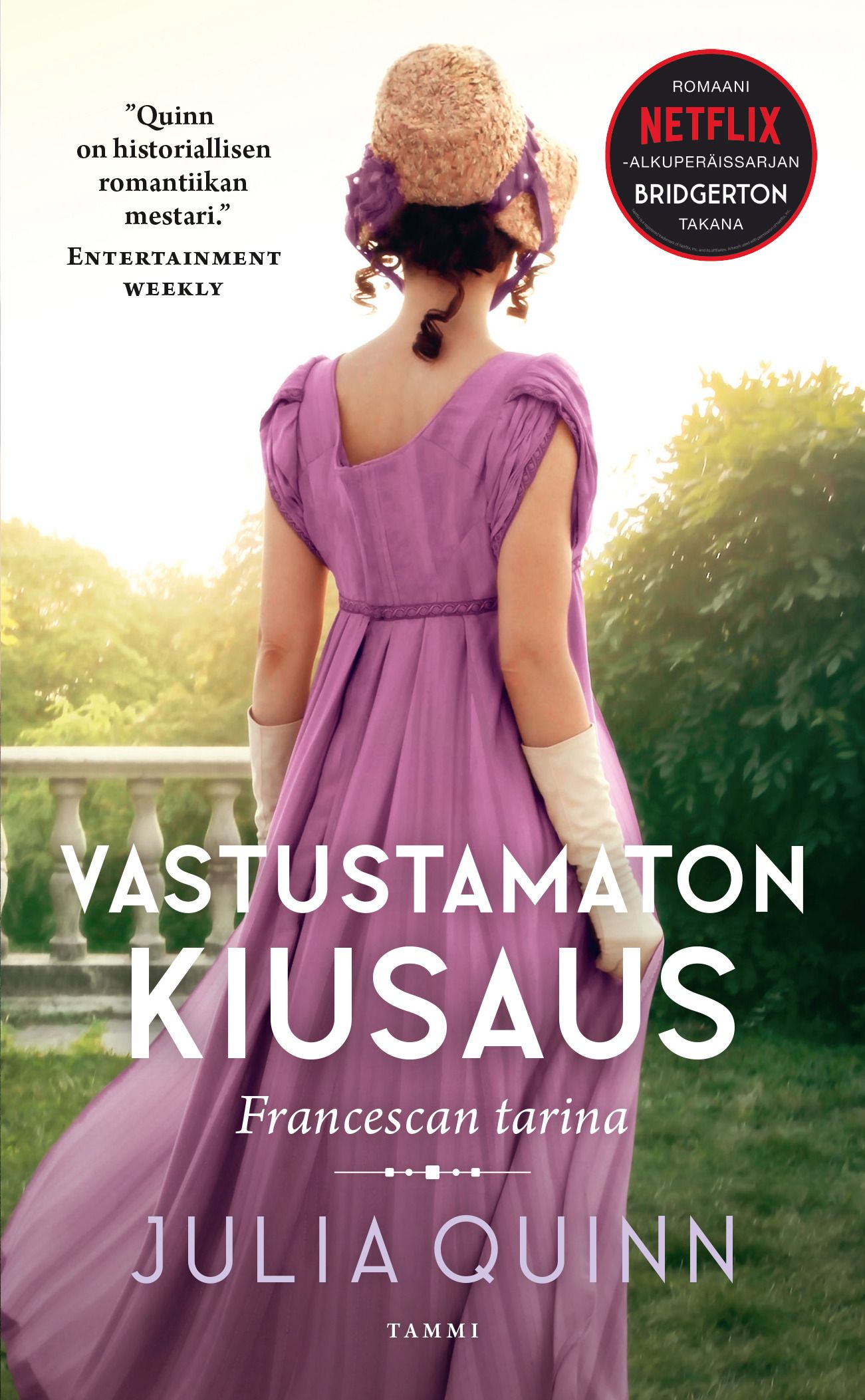 Kirjailijan Julia Quinn käytetty kirja Bridgerton : Vastustamaton kiusaus