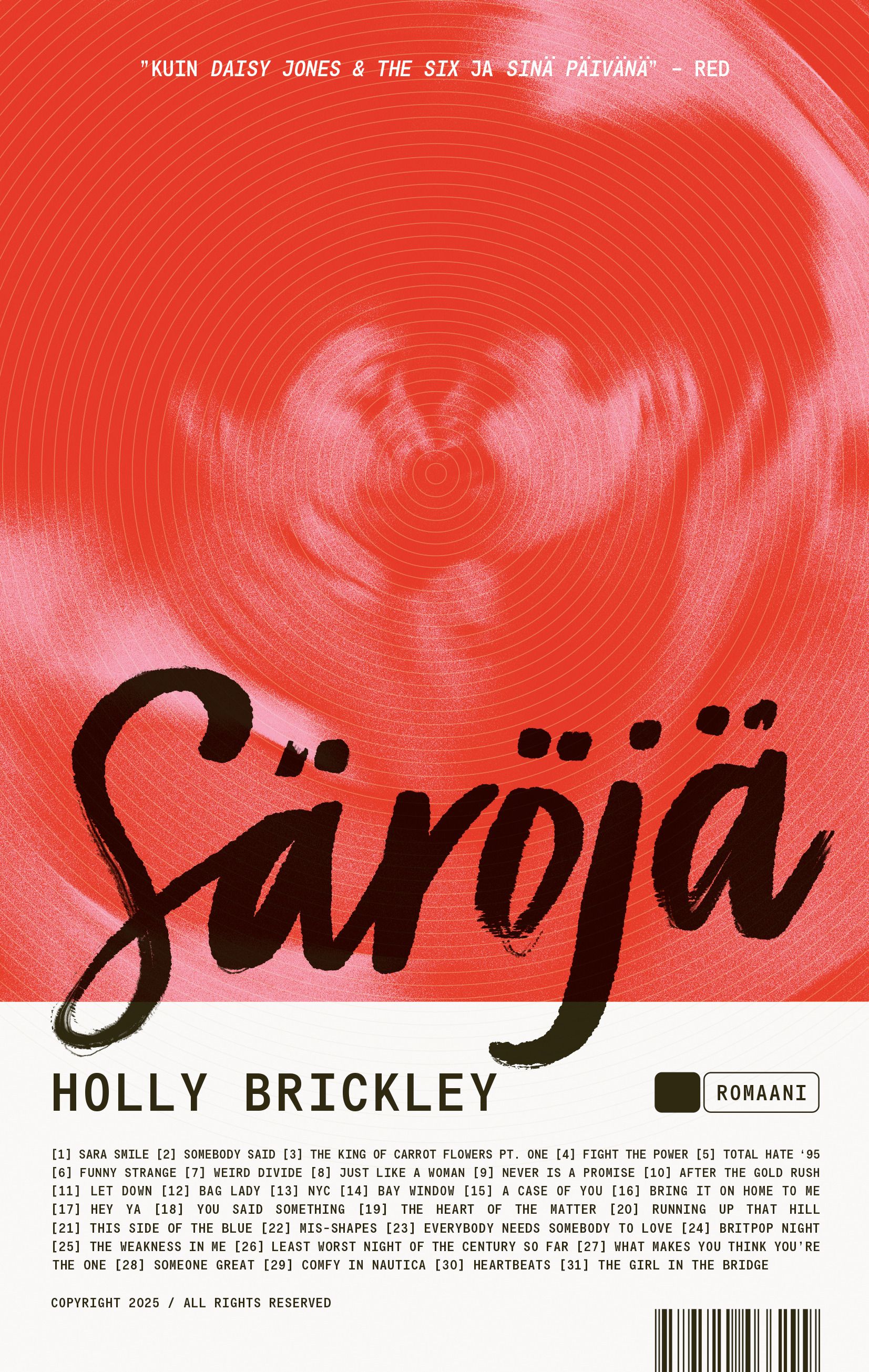 Holly Brickley : Säröjä