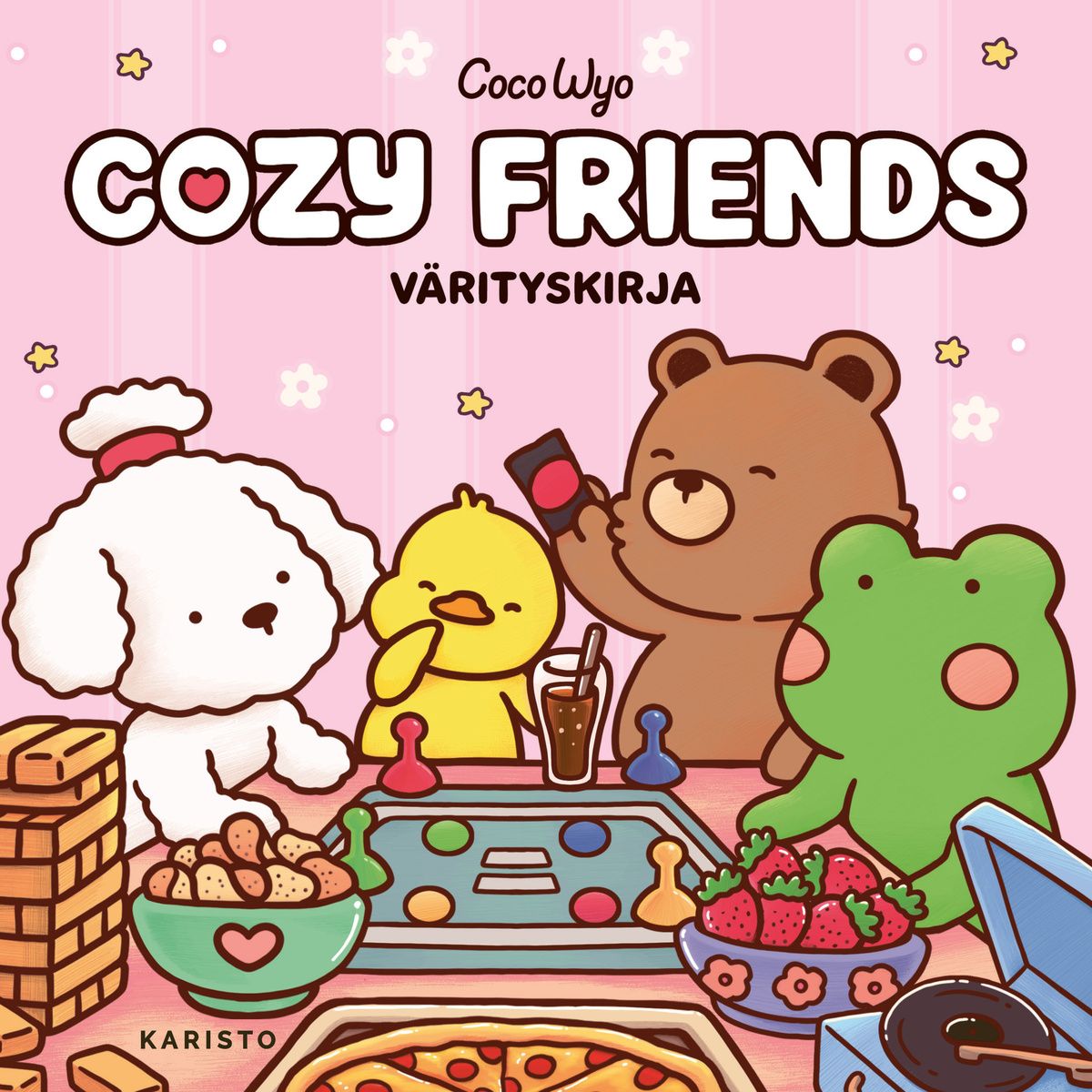 Coco Wyo - Cozy Friends Värityskirja