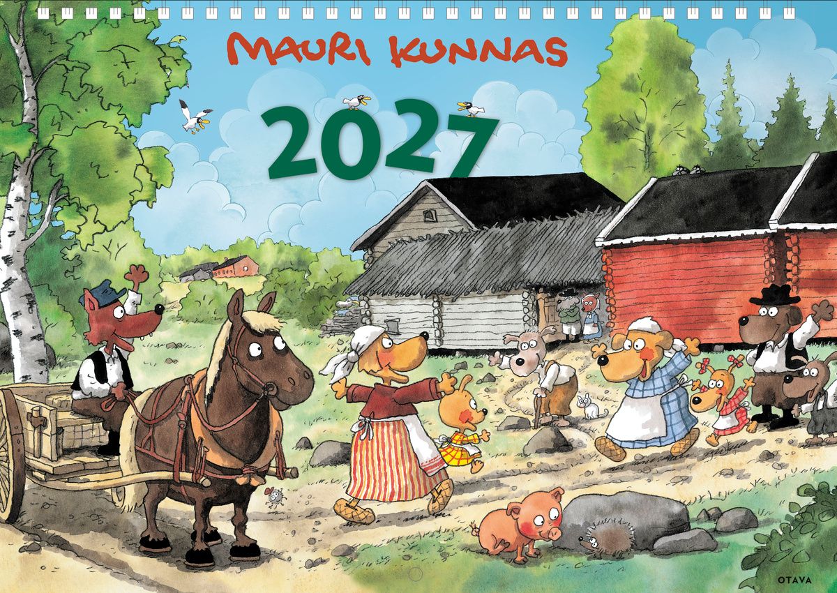 Mauri Kunnas : Mauri Kunnas seinäkalenteri 2027