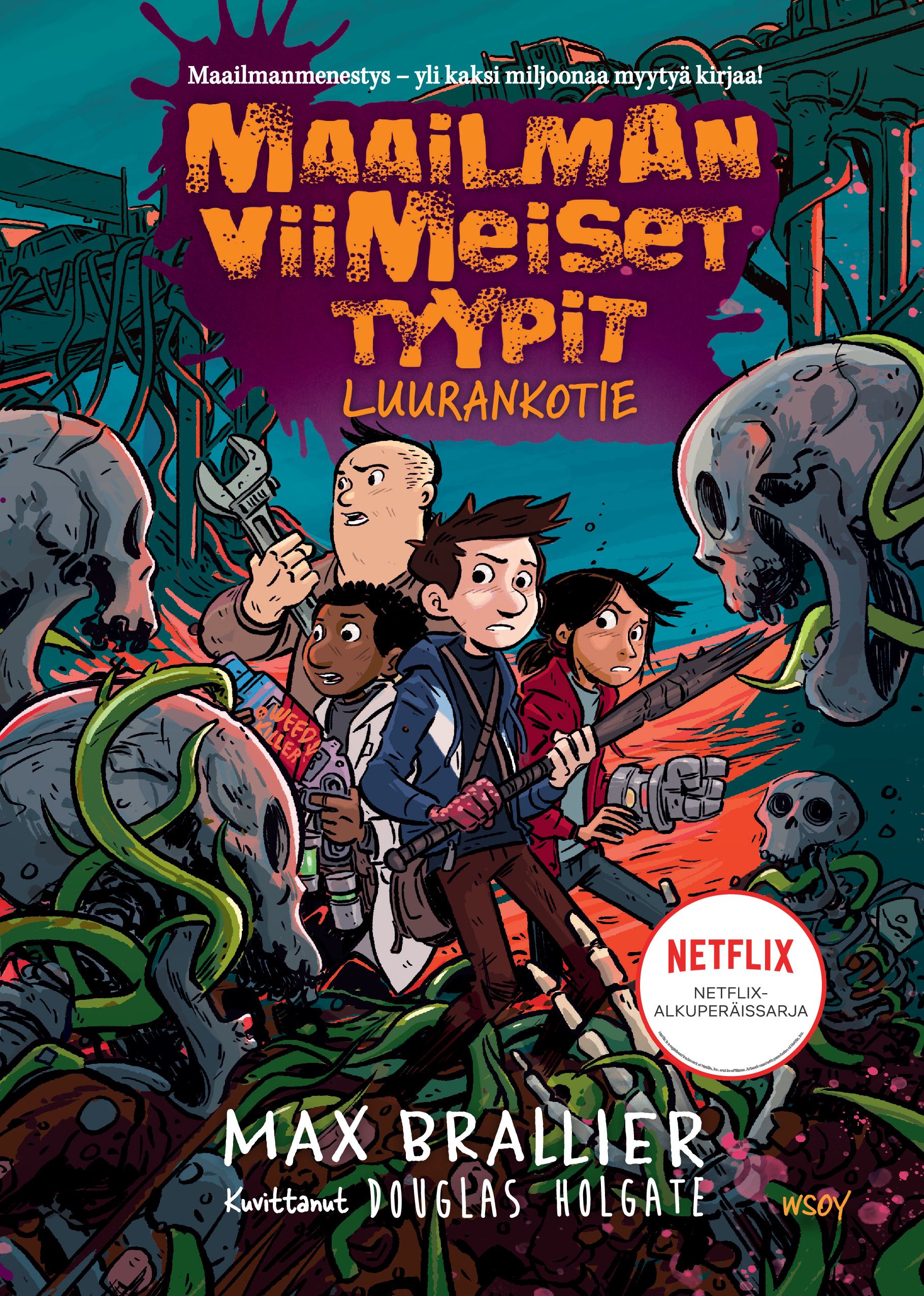 Kirjailijan Max Brallier käytetty kirja Maailman viimeiset tyypit 6 : Luurankotie