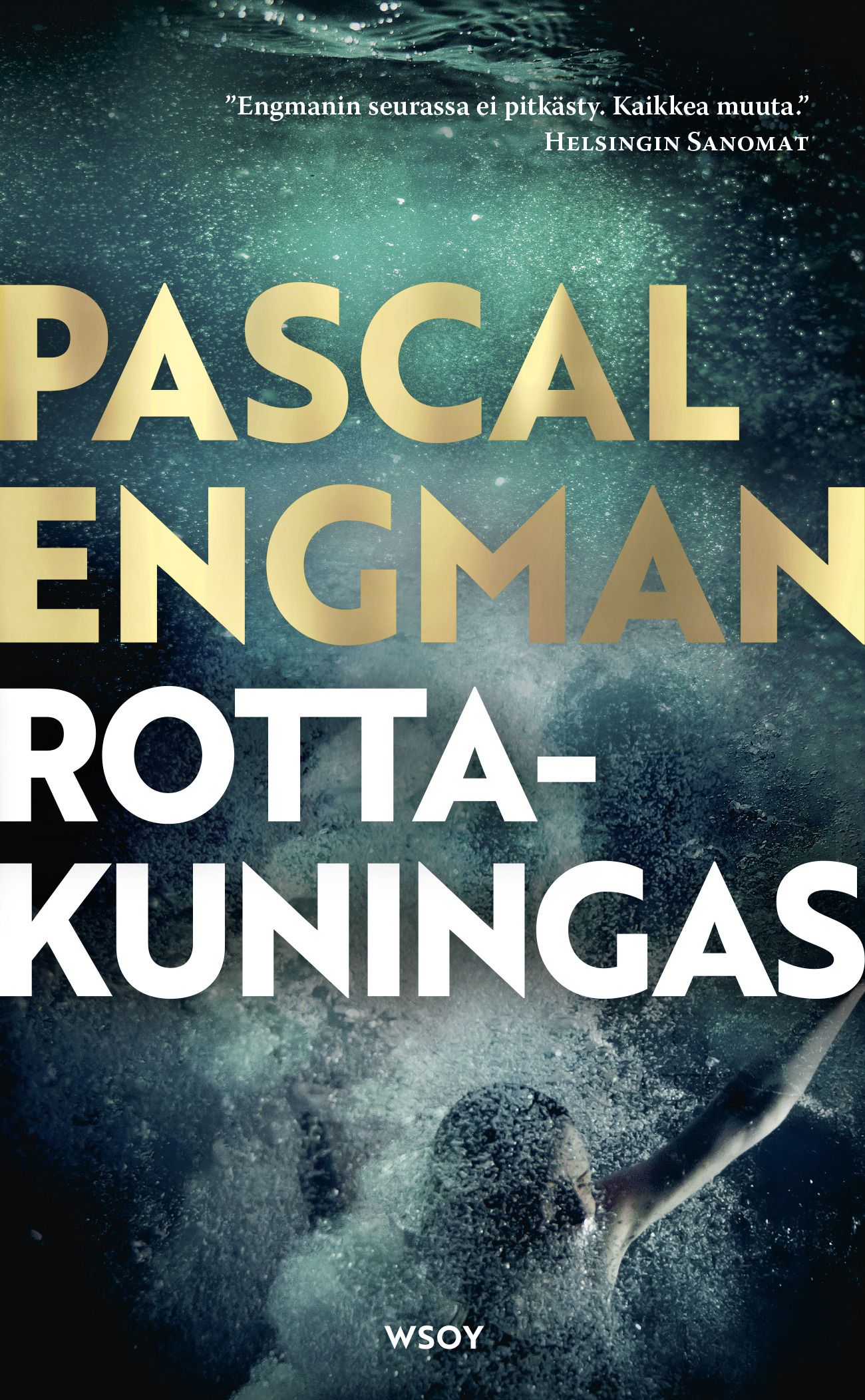 Kirjailijan Pascal Engman uusi kirja Rottakuningas (UUDENVEROINEN)
