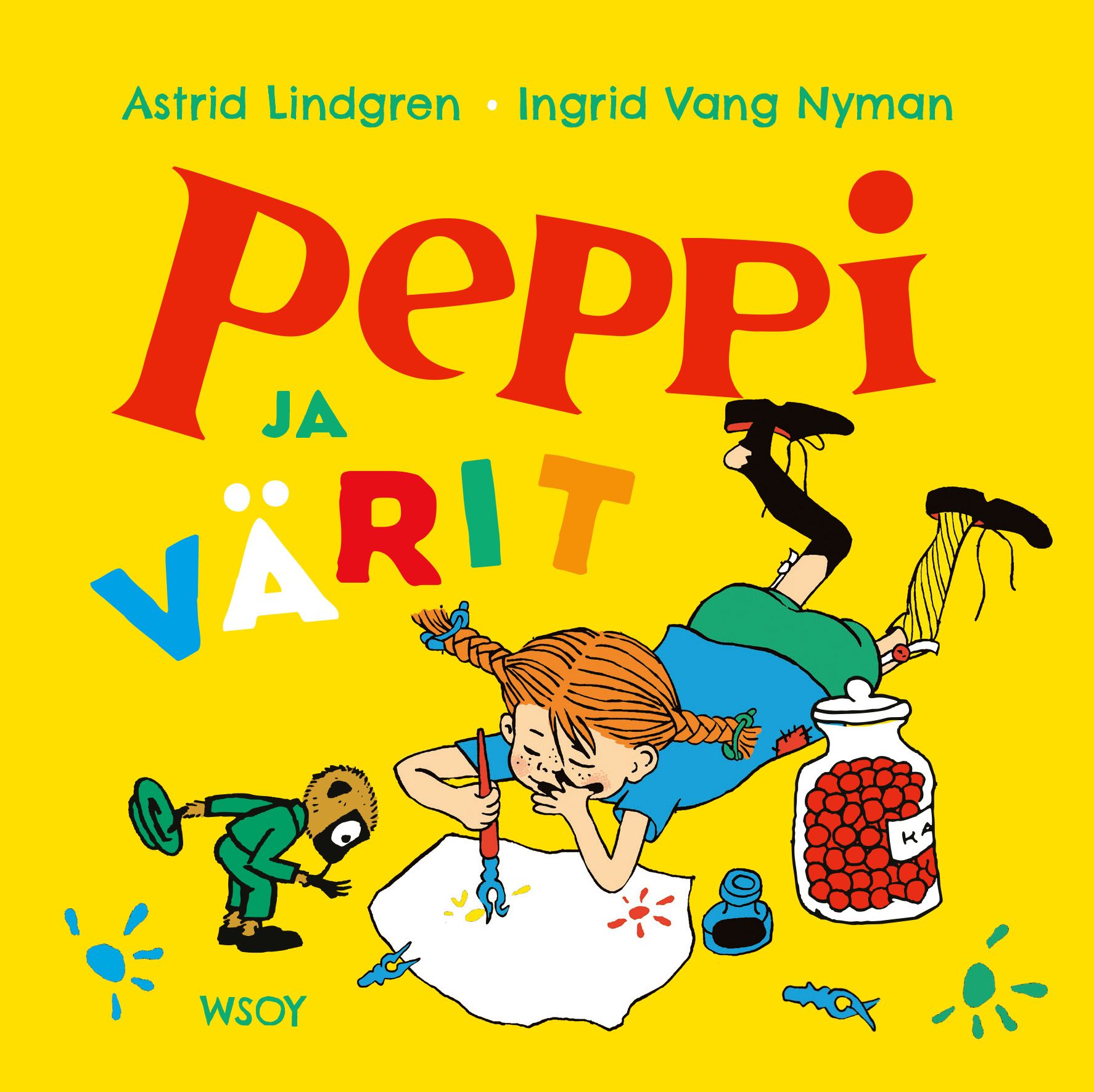 Astrid Lindgren : Peppi ja värit