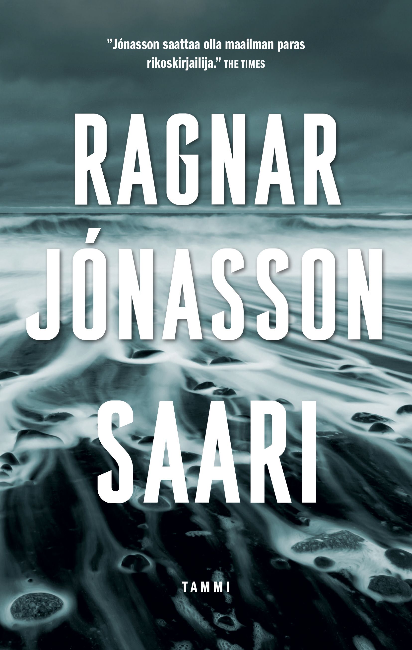 Kirjailijan Ragnar Jónasson käytetty kirja Saari