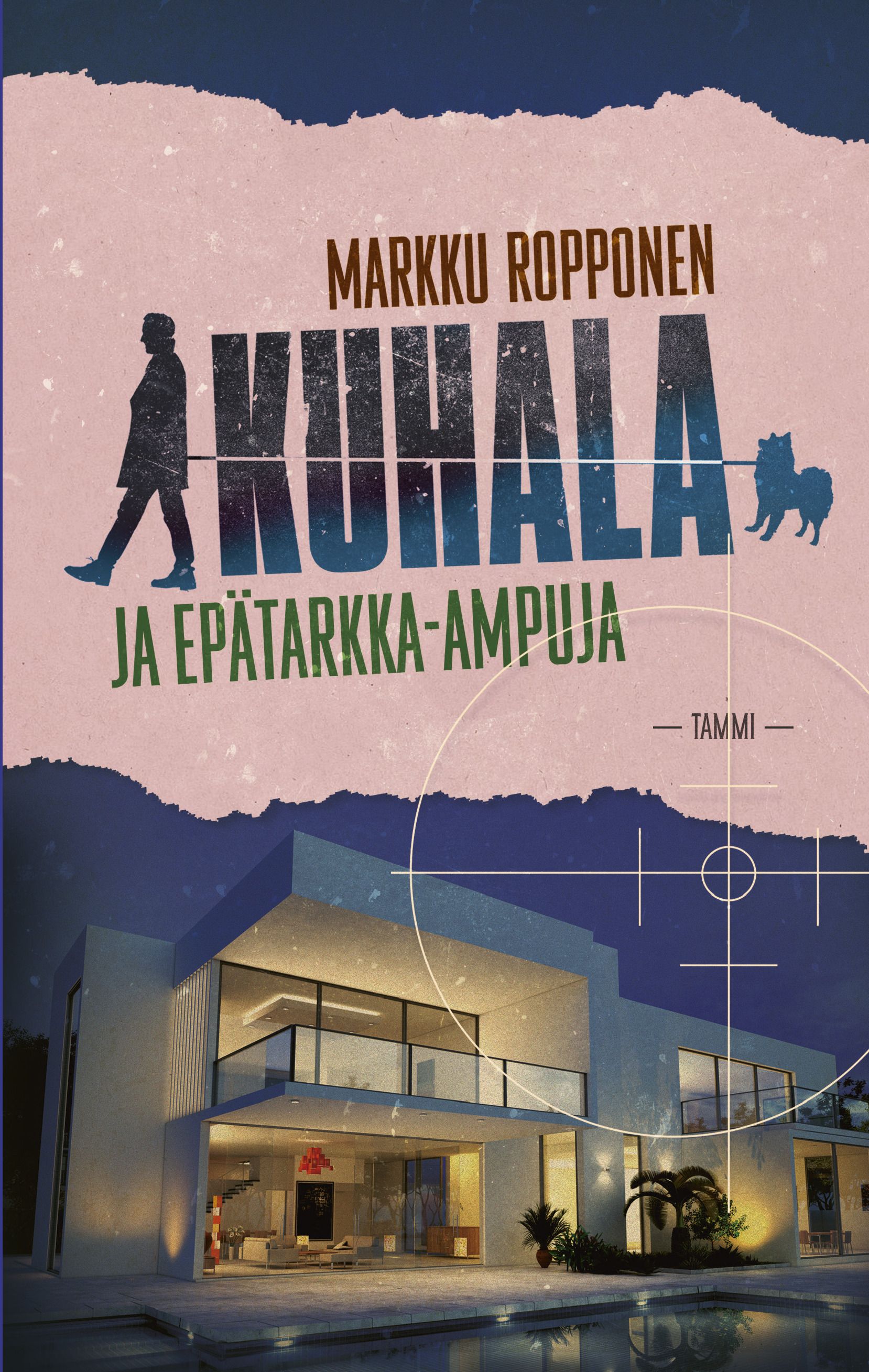 Kirjailijan Markku Ropponen uusi kirja Kuhala ja epätarkka-ampuja (UUSI)