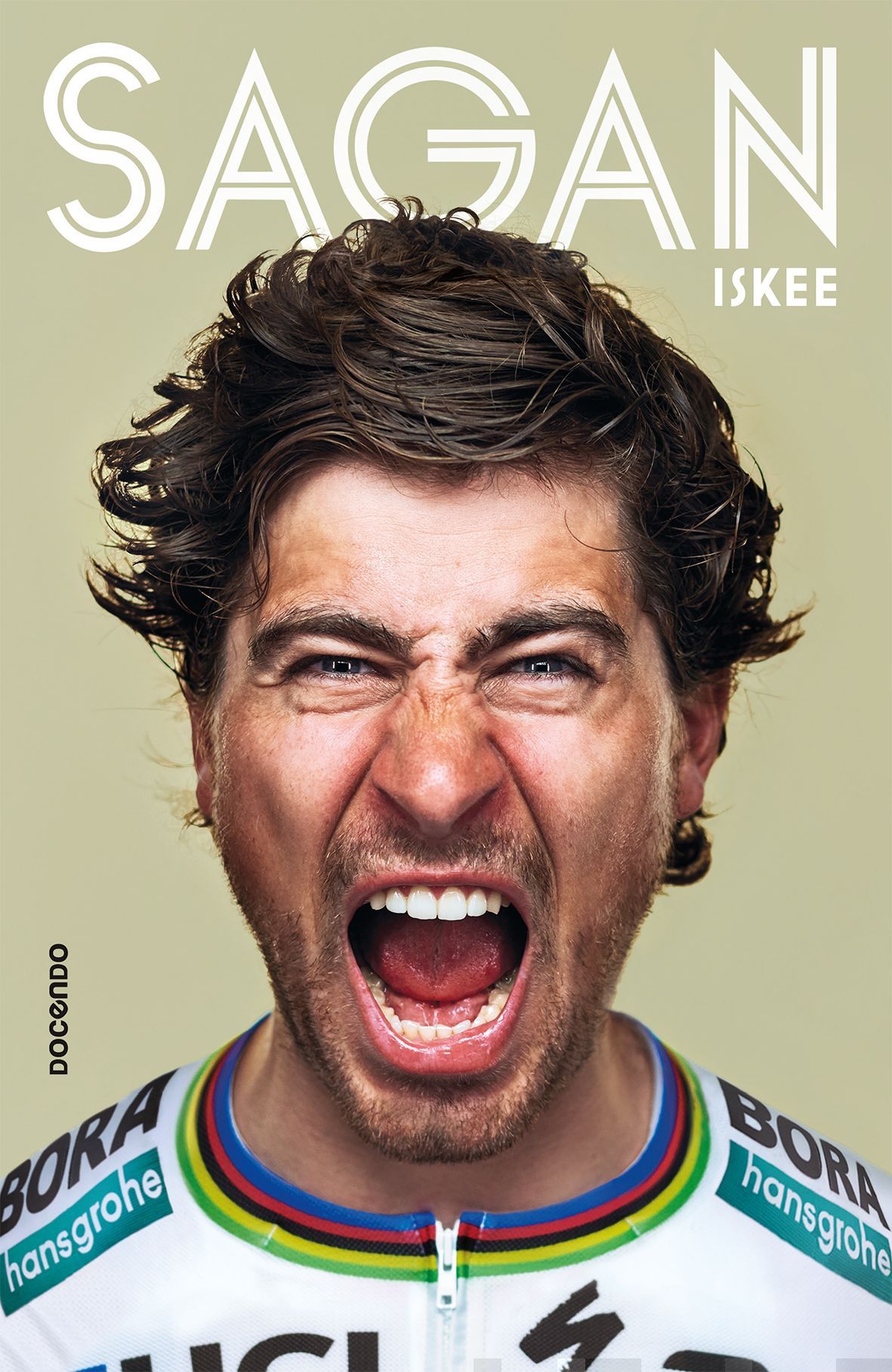 Kirjailijan Peter Sagan käytetty kirja Sagan iskee