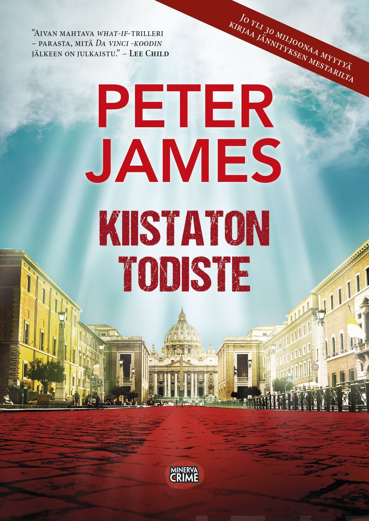 Kirjailijan Peter James käytetty kirja Kiistaton todiste (ERINOMAINEN)