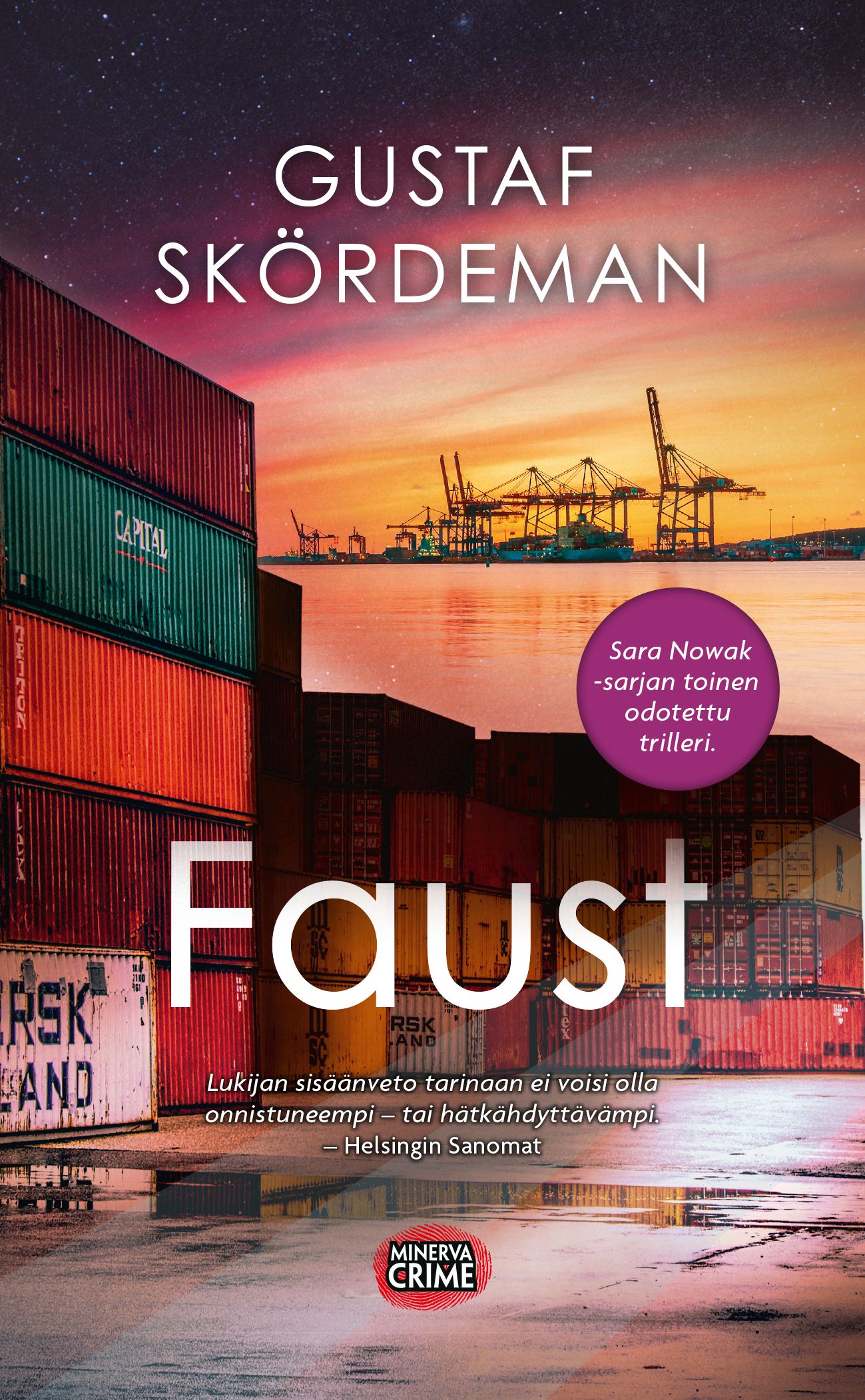 Kirjailijan Gustaf Skördeman uusi kirja Faust (ERINOMAINEN)