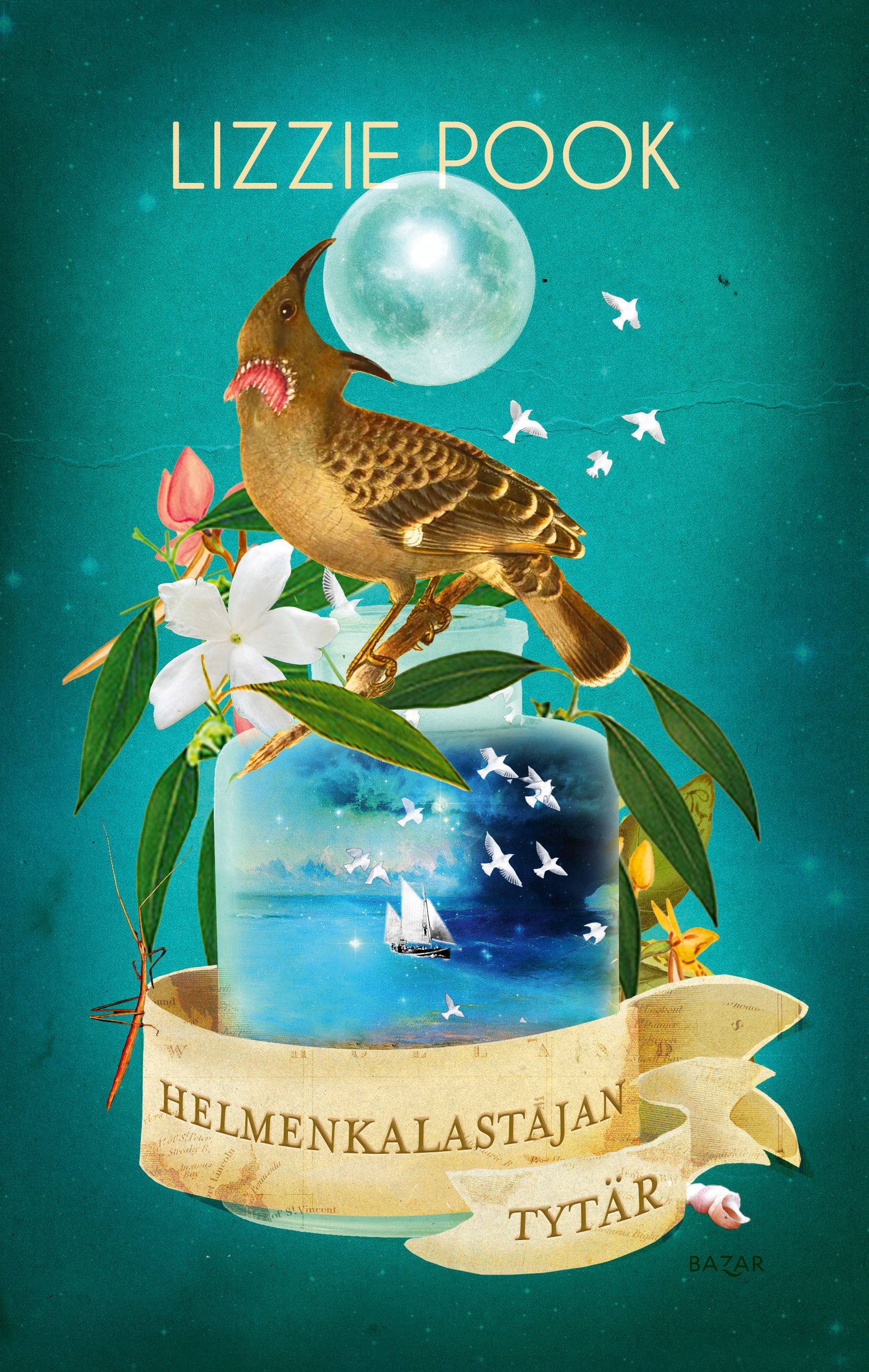 Kirjailijan Lizzie Pook uusi kirja Helmenkalastajan tytär (UUSI)