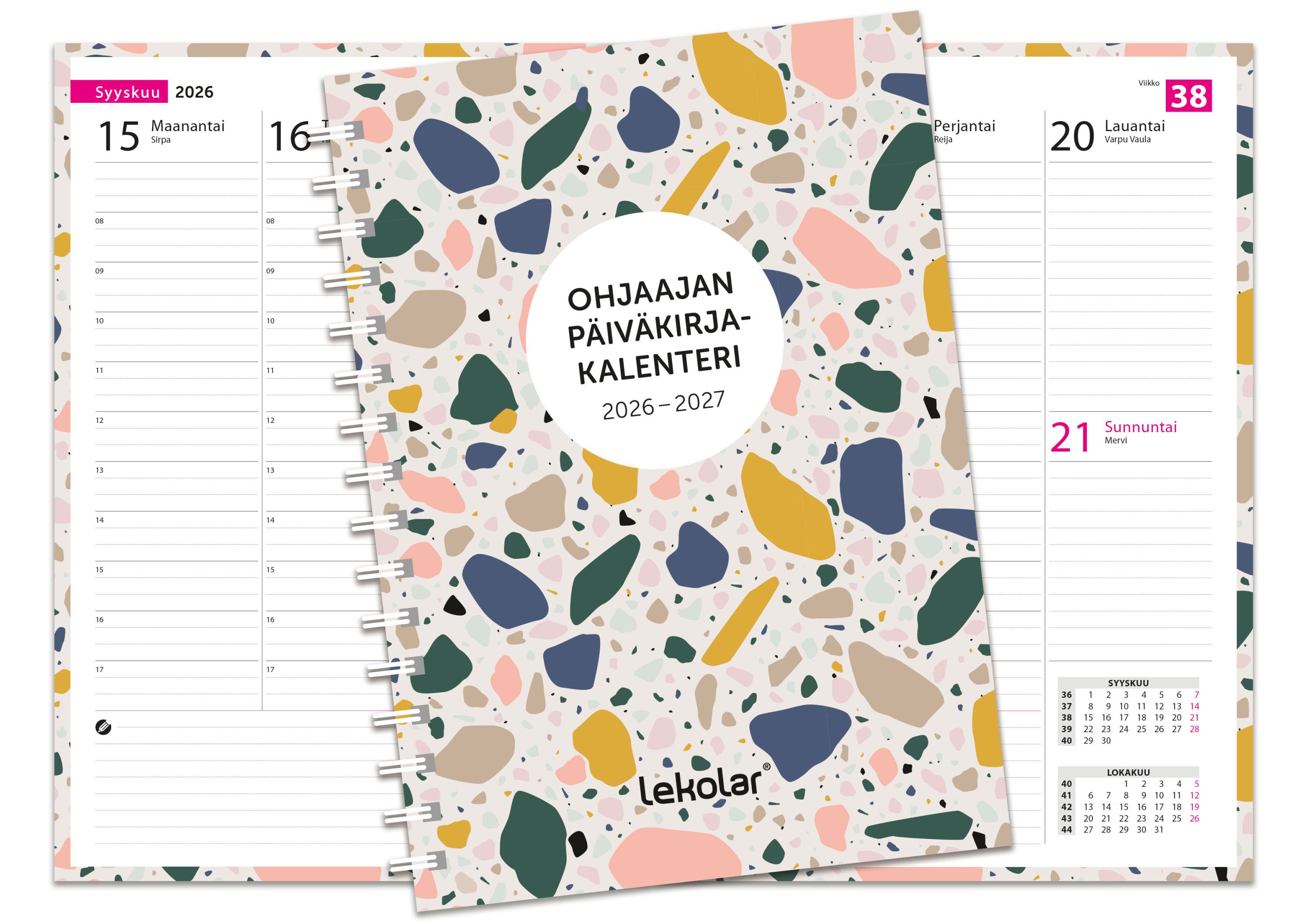 Ohjaajan päiväkirjakalenteri 2026-2027