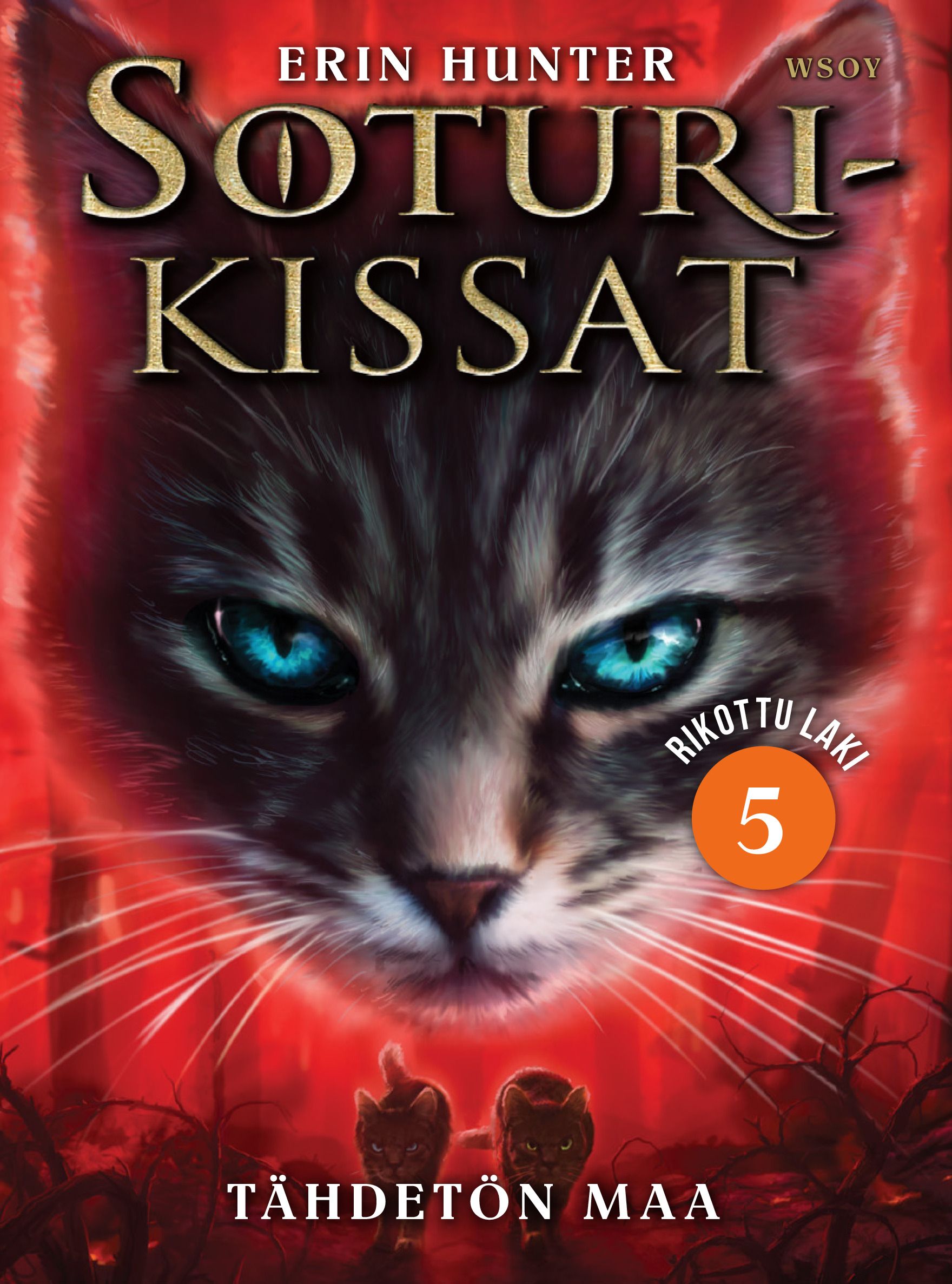 Erin Hunter : Soturikissat: Rikottu laki 5: Tähdetön Maa