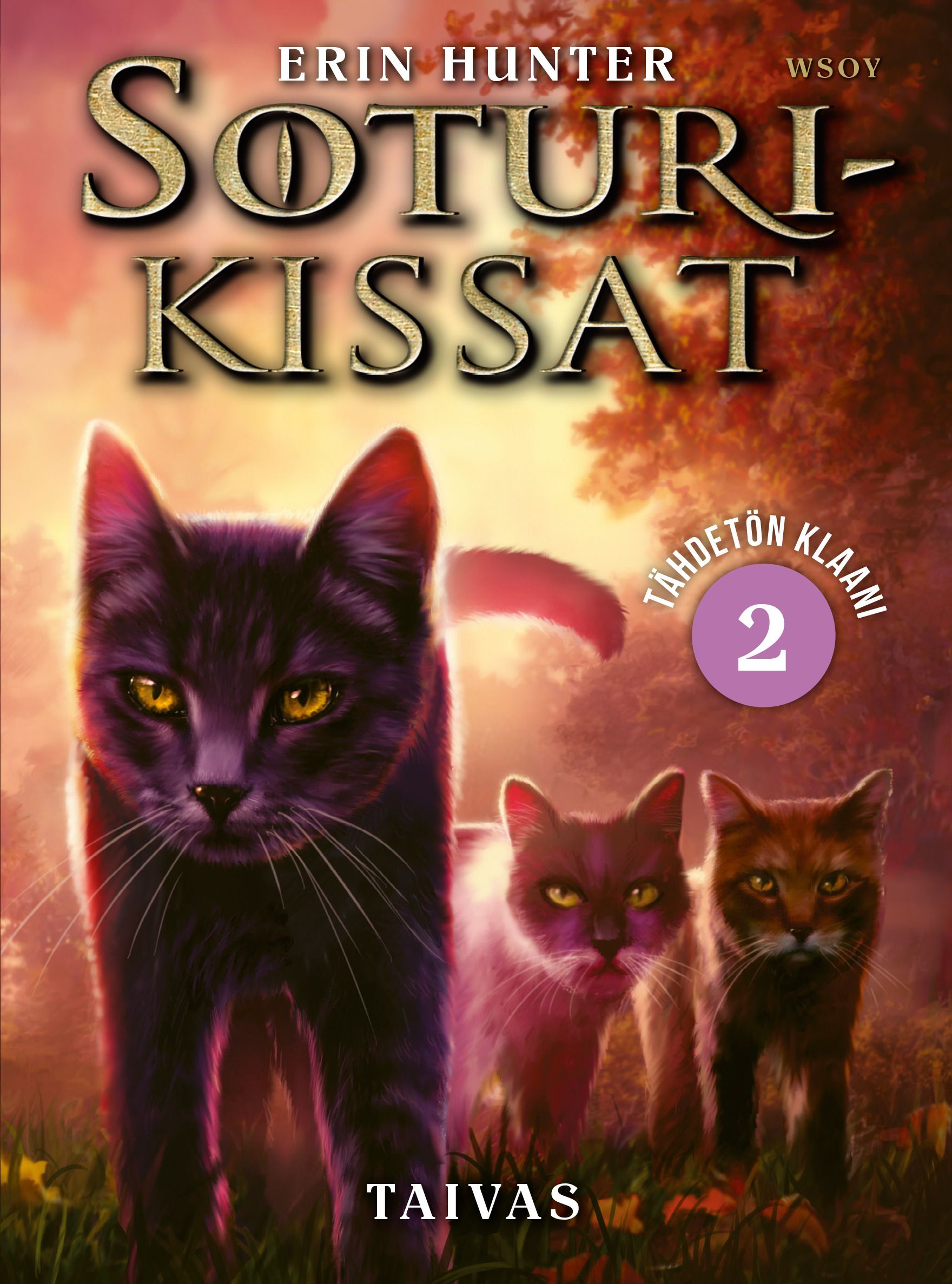 Erin Hunter : Soturikissat: Tähdetön klaani 2: Taivas