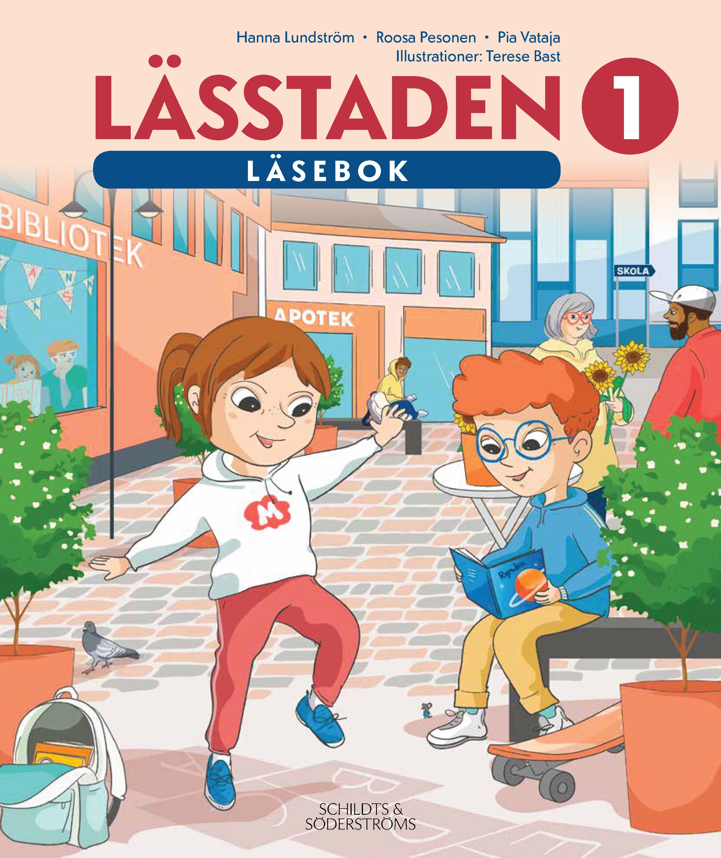 Hanna Lundström & Roosa Pesonen & Pia Vataja : Lässtaden 1 Läsebok