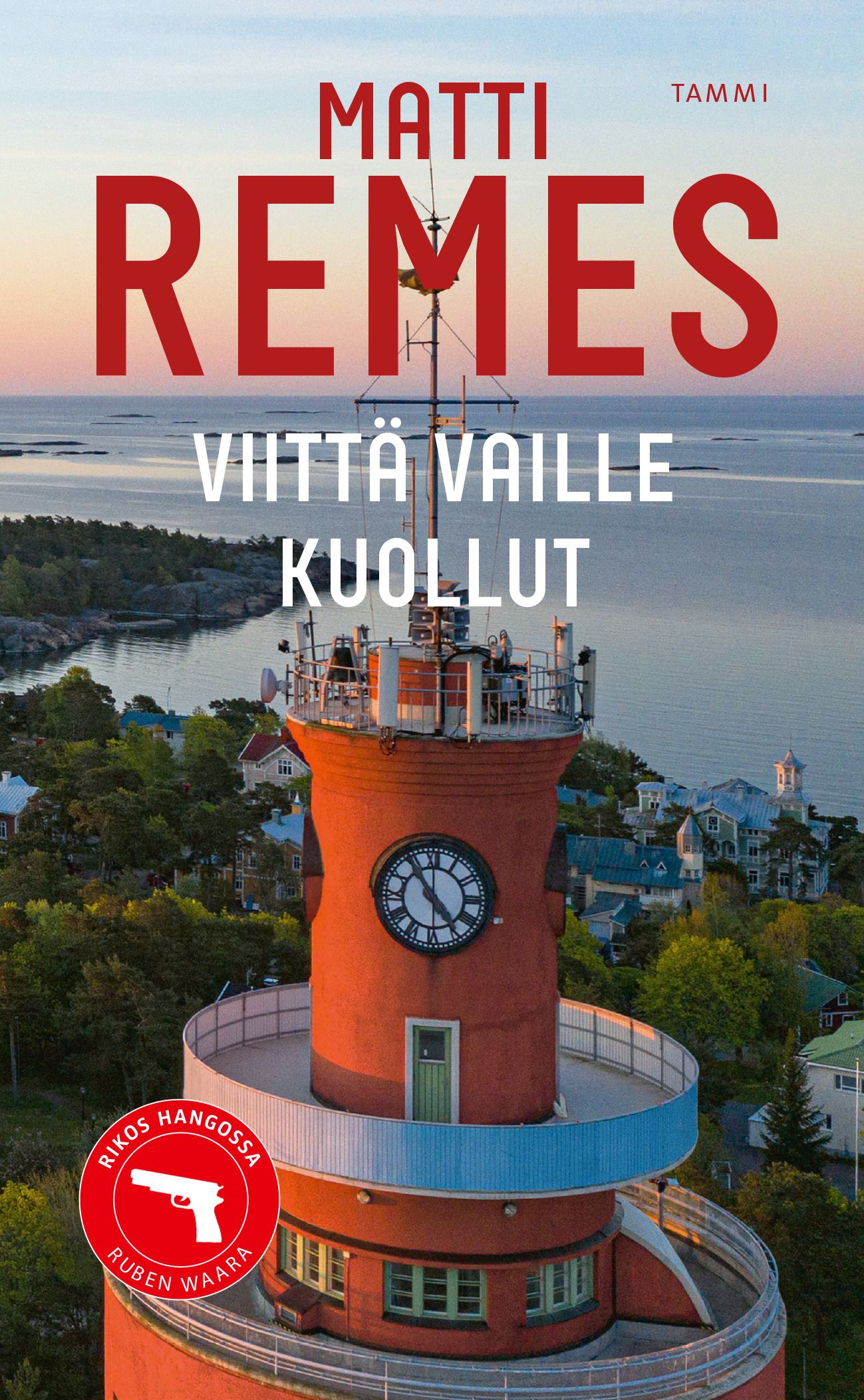 Kirjailijan Matti Remes käytetty kirja Viittä vaille kuollut