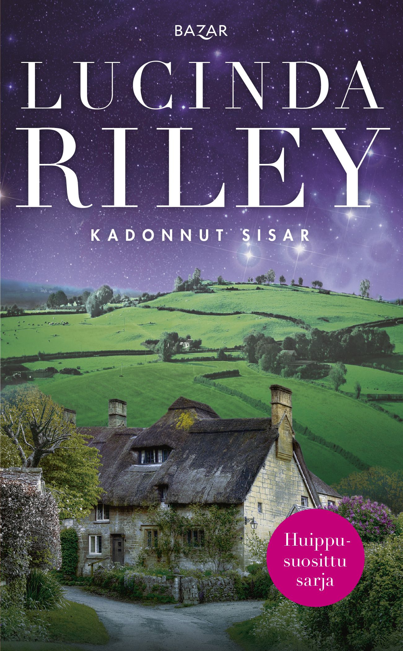 Kirjailijan Lucinda Riley uusi kirja Kadonnut sisar