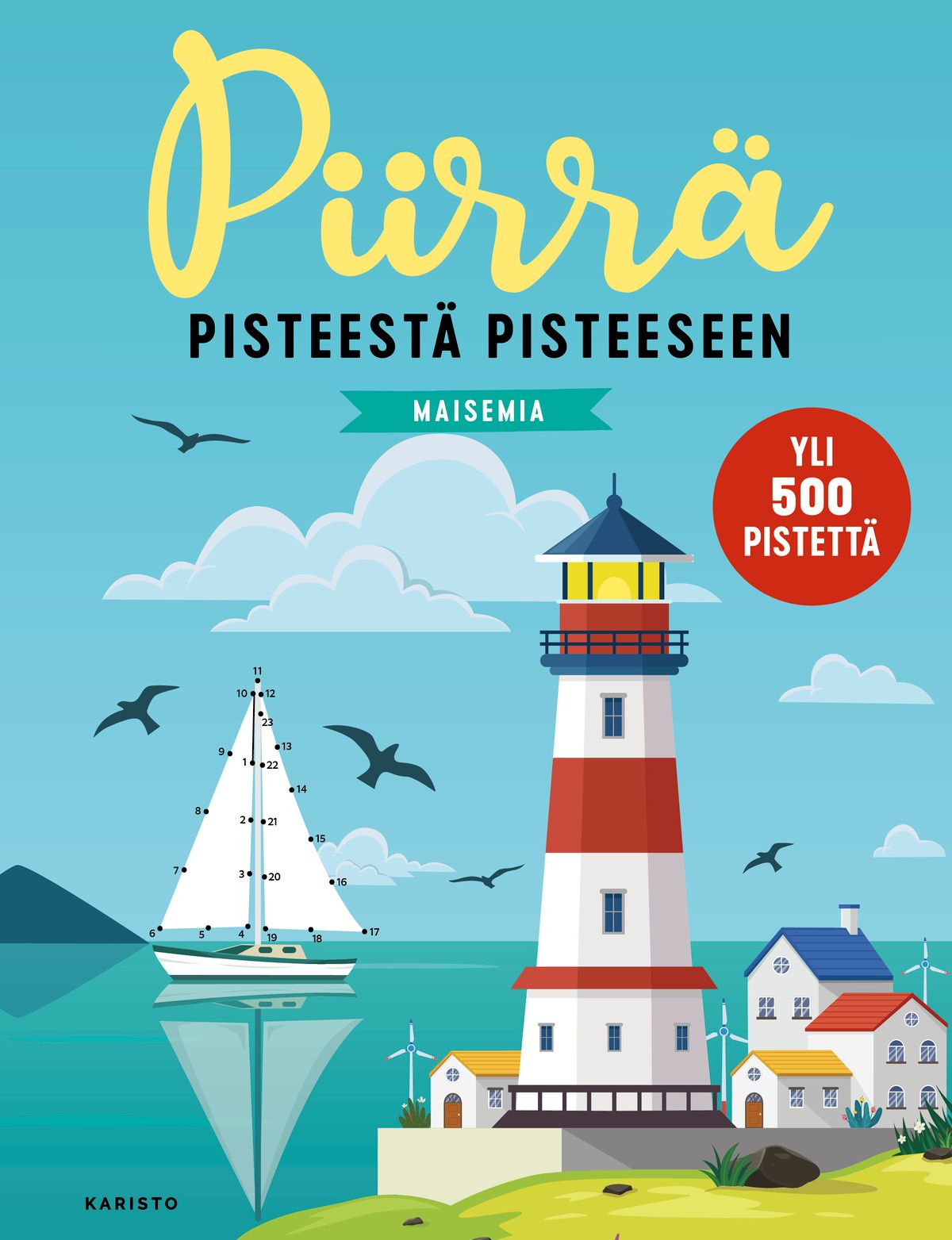 Piirrä pisteestä pisteeseen - Maisemia