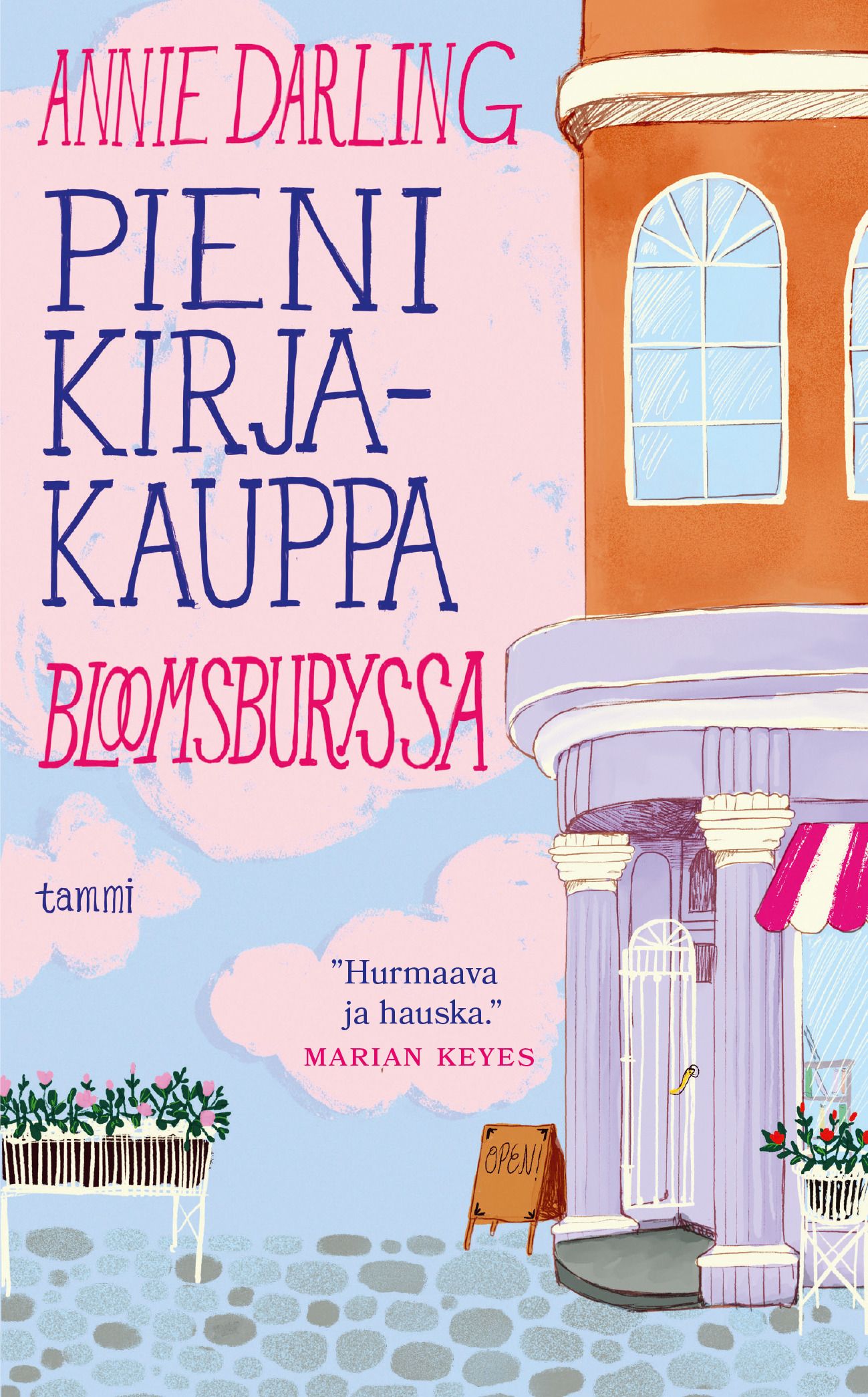 Kirjailijan Annie Darling käytetty kirja Pieni kirjakauppa Bloomsburyssa