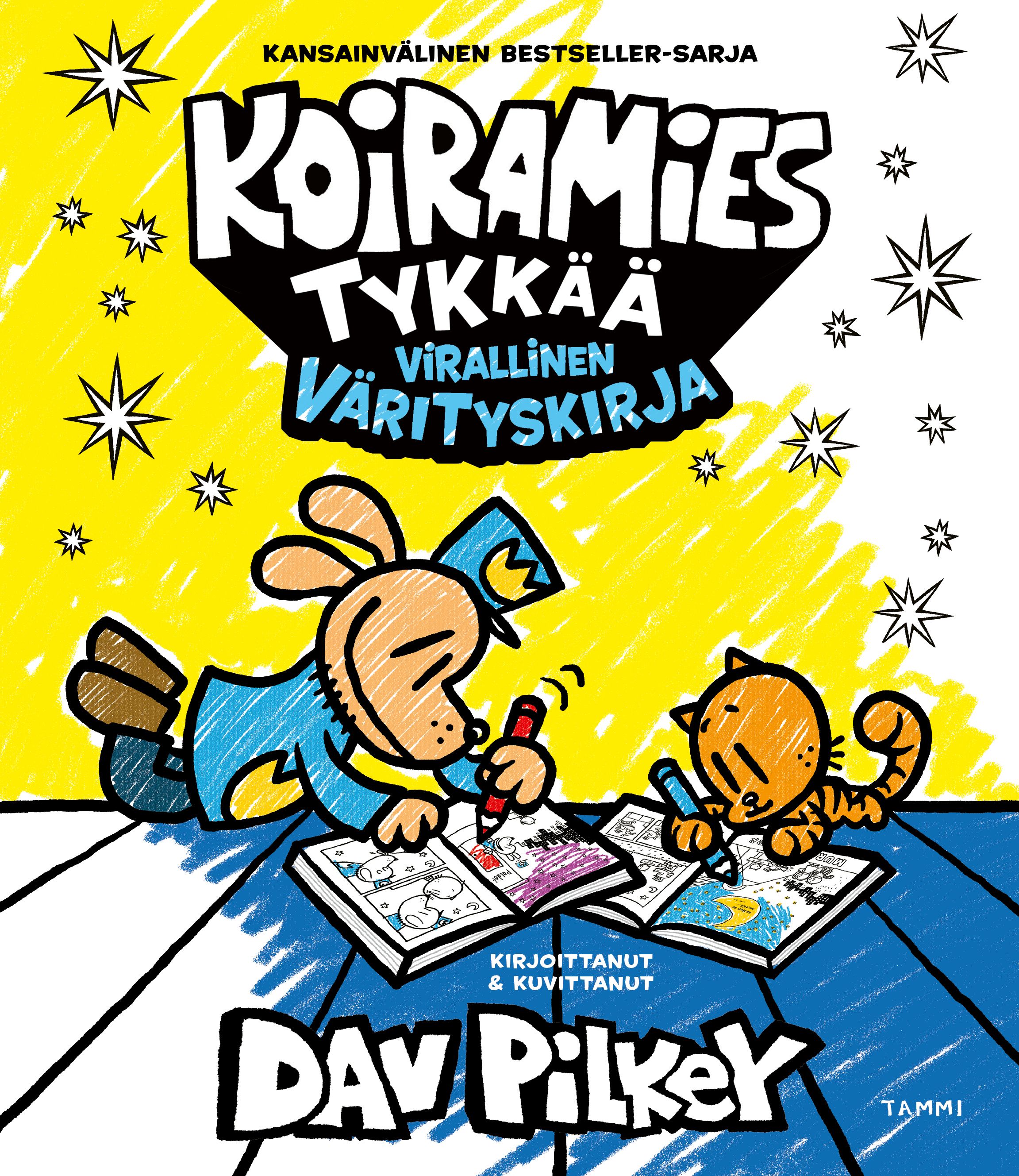 Dav Pilkey : Koiramies tykkää. Virallinen värityskirja