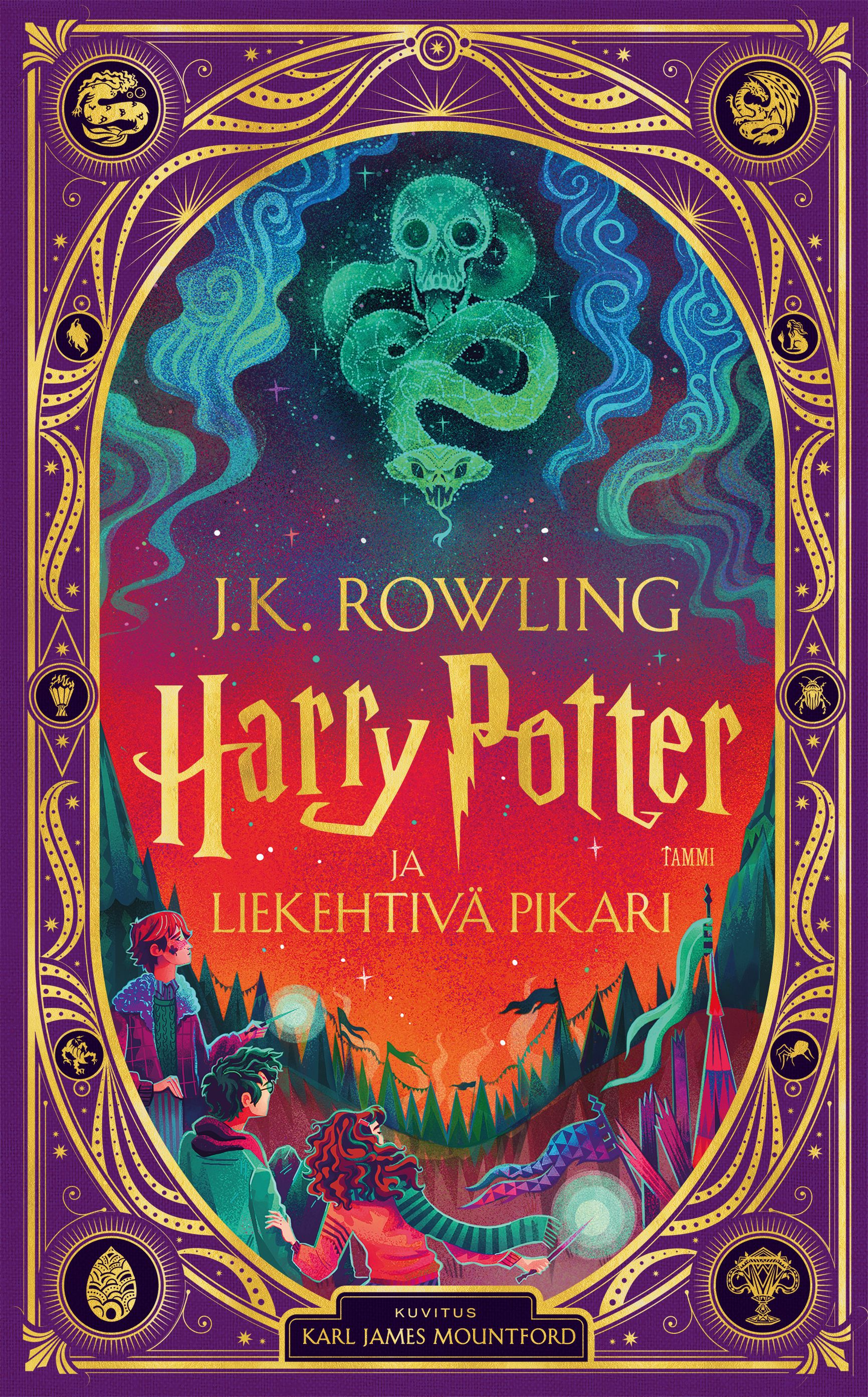 J.K. Rowling : Harry Potter ja liekehtivä pikari (juhlalaitos)