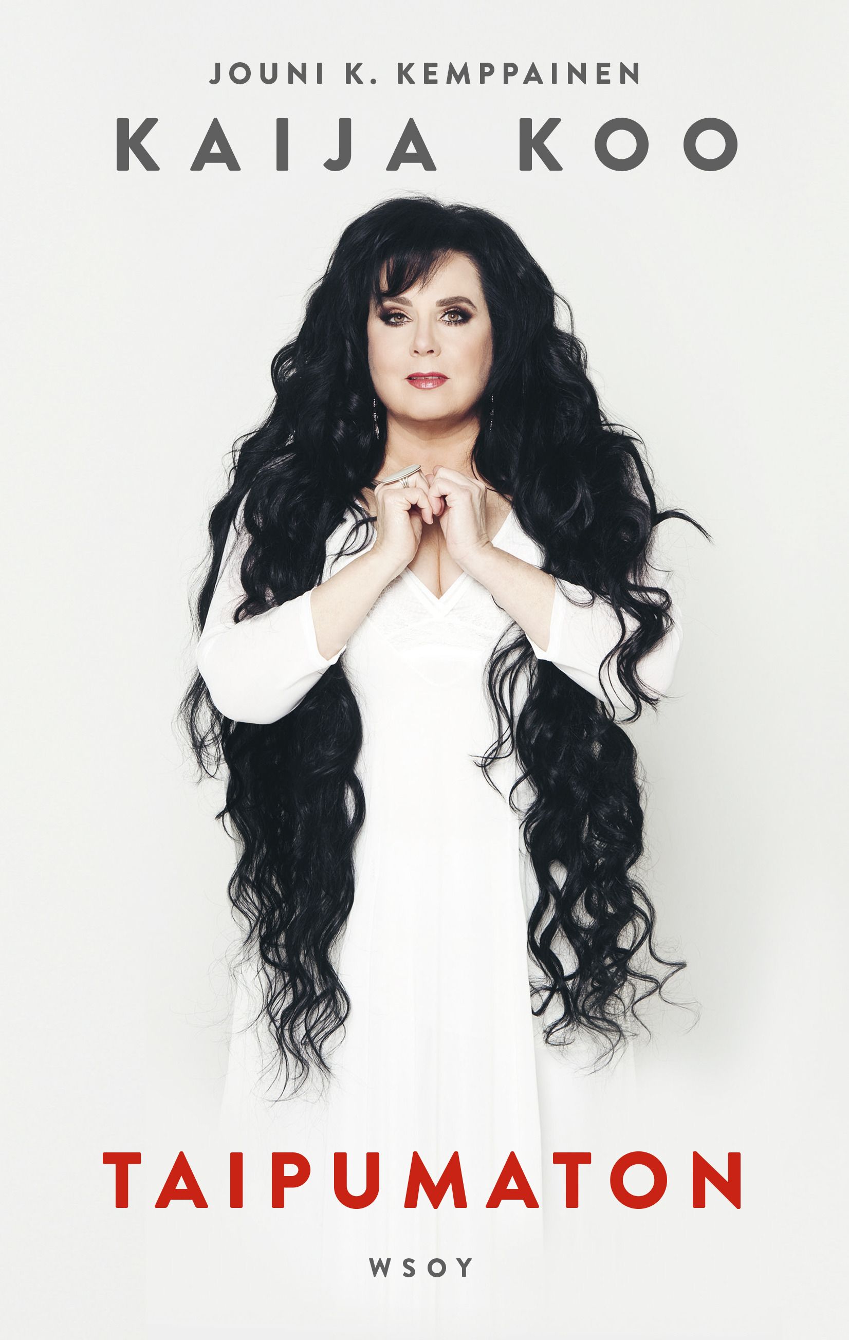 Kirjailijan Jouni K. Kemppainen käytetty kirja Kaija Koo : Taipumaton