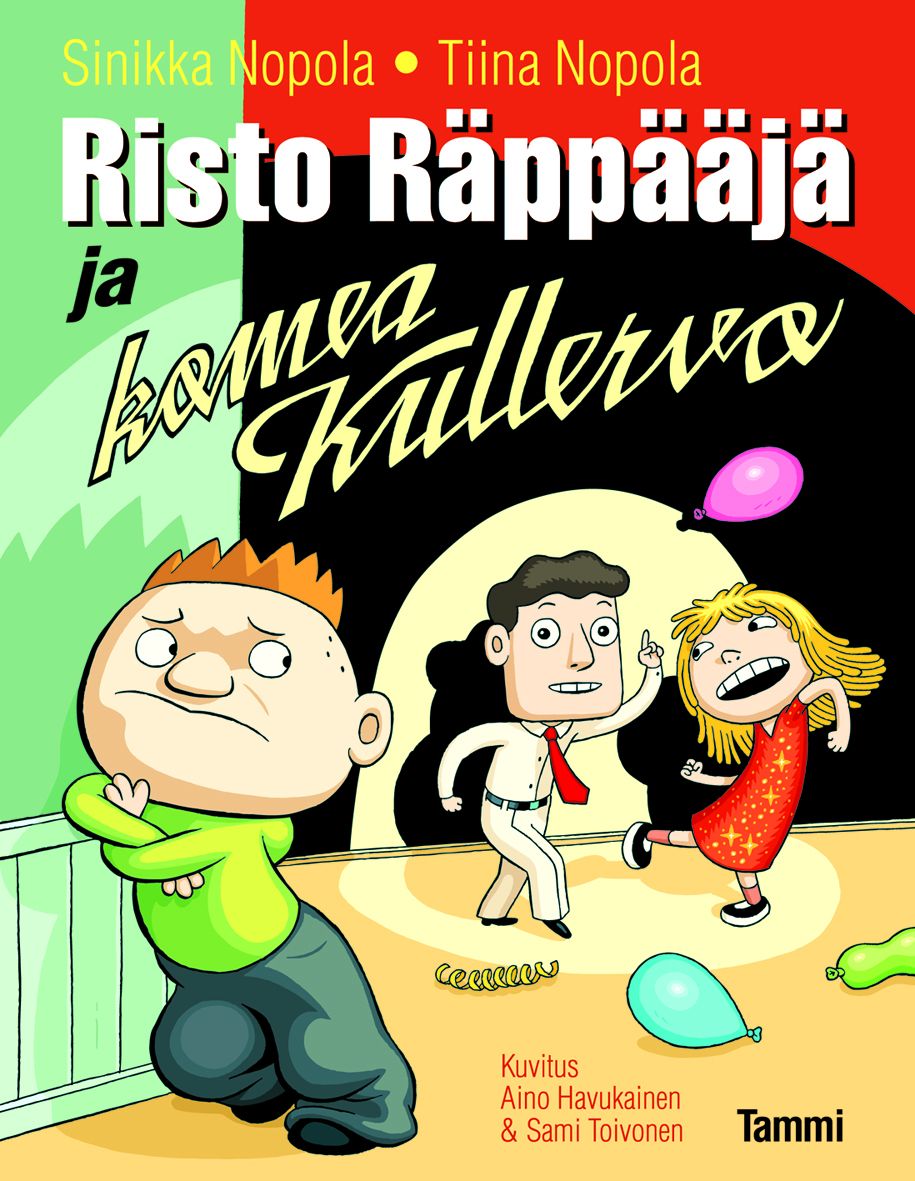 Kirjailijan Sinikka Nopola käytetty kirja Risto Räppääjä ja komea Kullervo