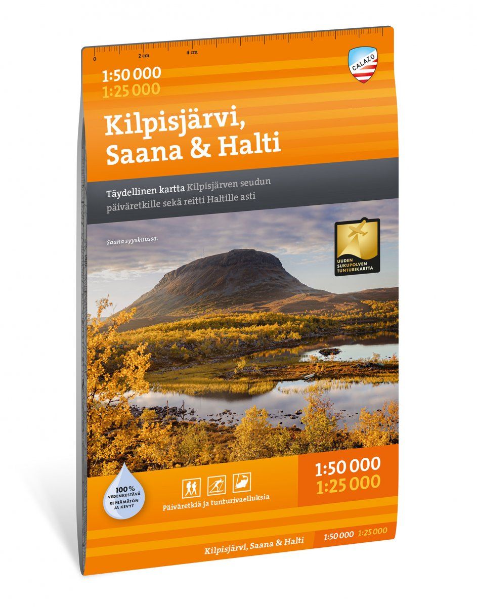Kilpisjärvi, Saana & Halti 1:50 000/1:25 000