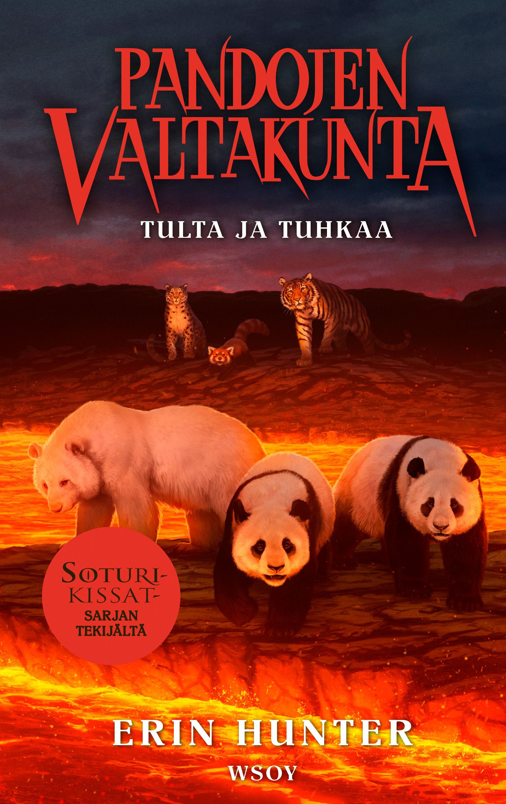 Erin Hunter : Pandojen valtakunta: Tulta ja tuhkaa